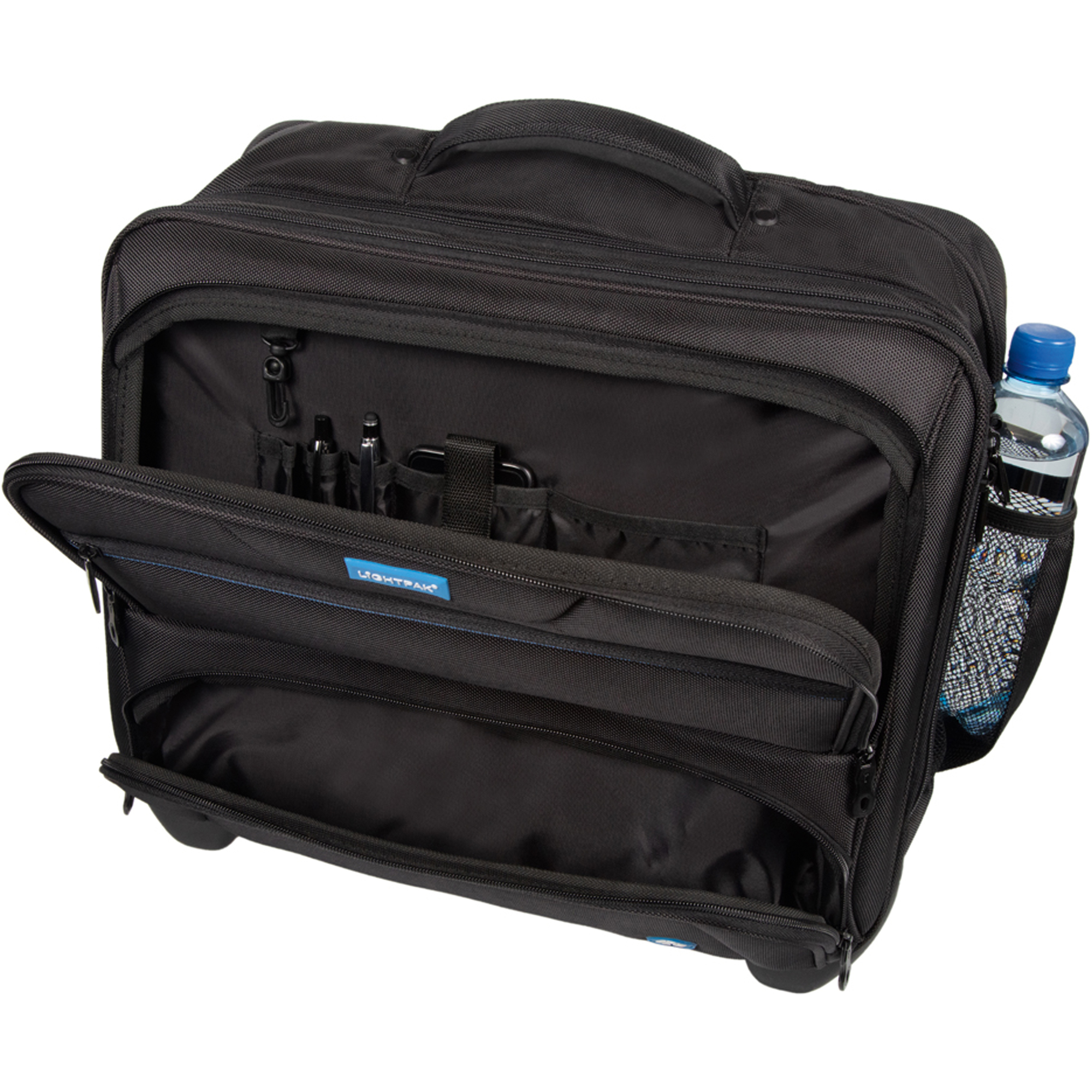 STOP® Notebooktrolley RPET 38 x 45 x 23 cm (B x H x T) PET, recycelt schwarz