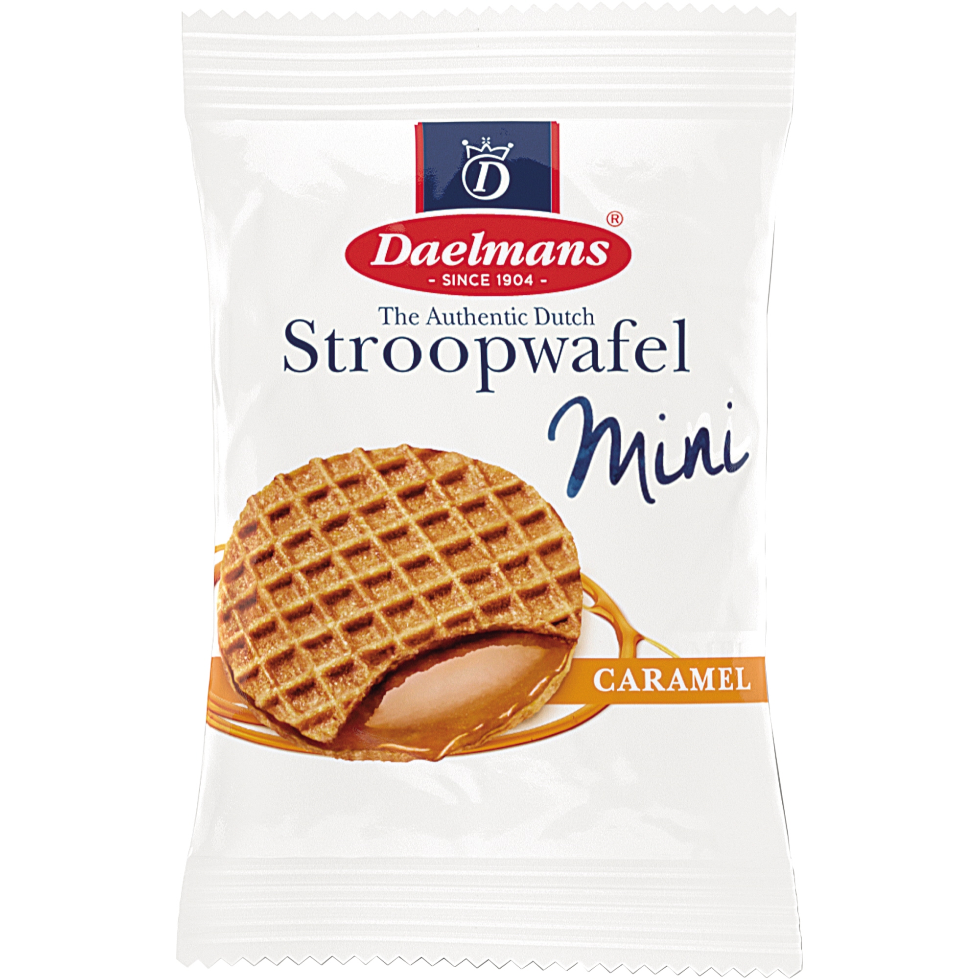 Gebäck Stroopwafel Mini Karamell 200 x 8 g/Pack.