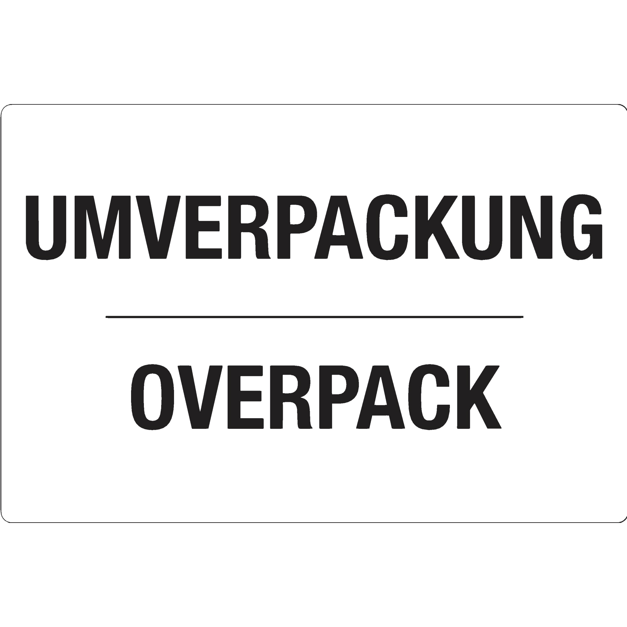 DR-Label Hinweisetikett 80 x 120 mm (B x H) Papier weiß 500 Etik./Pack.