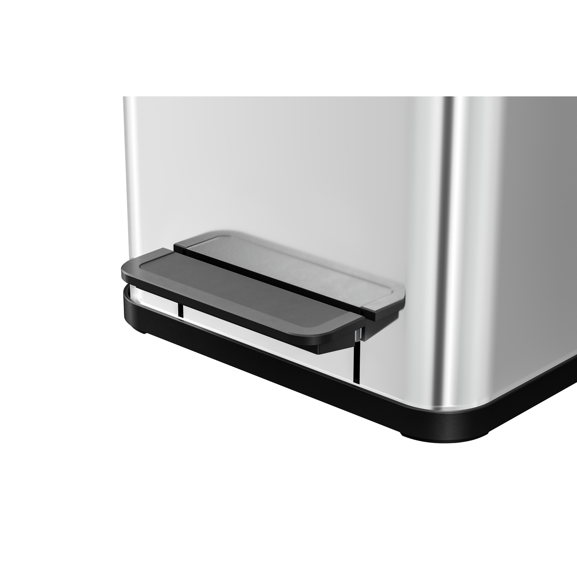 Hailo Tretabfalleimer Öko duo Plus M 32 x 43 x 33 cm (B x H x T) 2 x 9l Edelstahl edelstahl