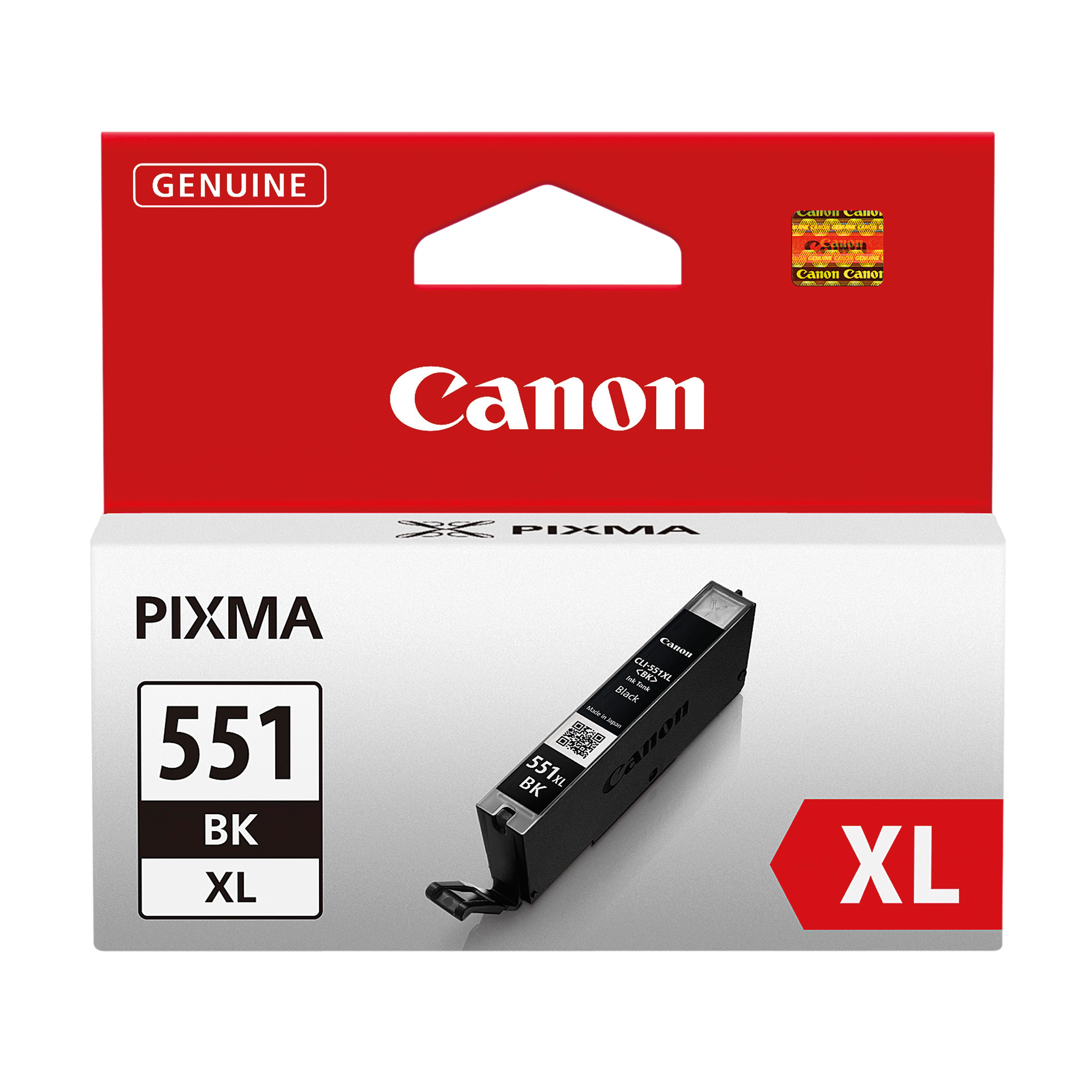 Canon Tintenpatrone Originalzubehör CLI-551XL BK ca. 950 Seiten schwarz 11ml