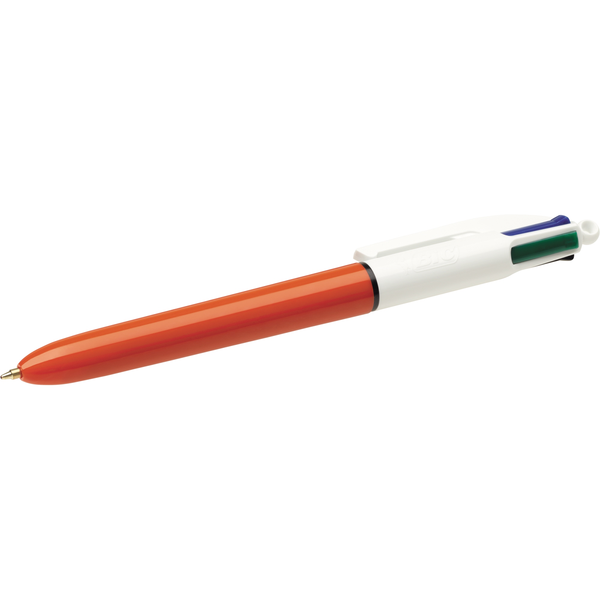 BIC® Mehrfarbkugelschreiber 4 Colours® Original Fine 0,3mm rot, blau, grün, schwarz Refill 4 colours Druckmechanik