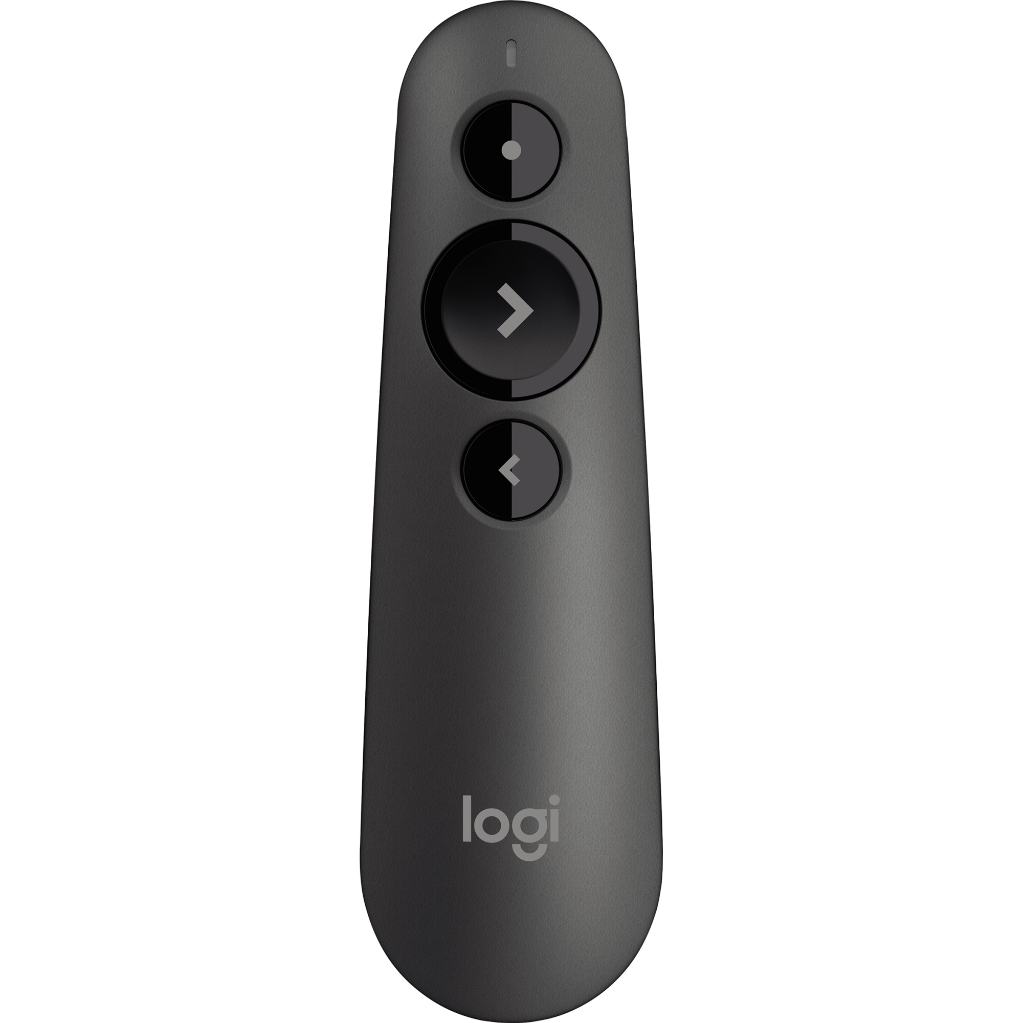 Logitech Wireless Presenter R500s 17,5 x 6,6 x 25 mm (B x H x T) Windows®, Mac, iOS, Android universell 20m inkl. USB-Dongle grafit