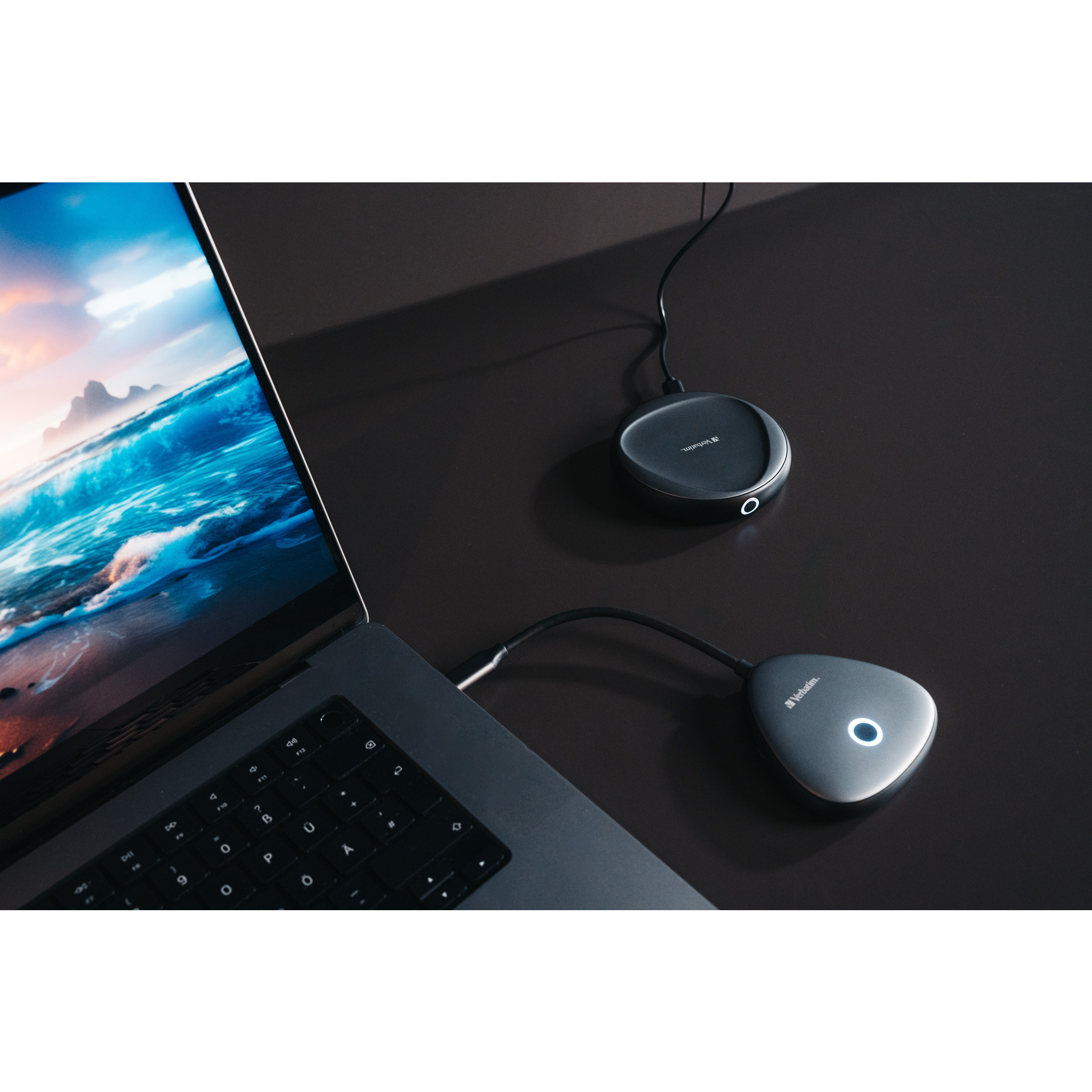 Verbatim USB-Hub Share my Screen WDA-02 USB-C schwarz