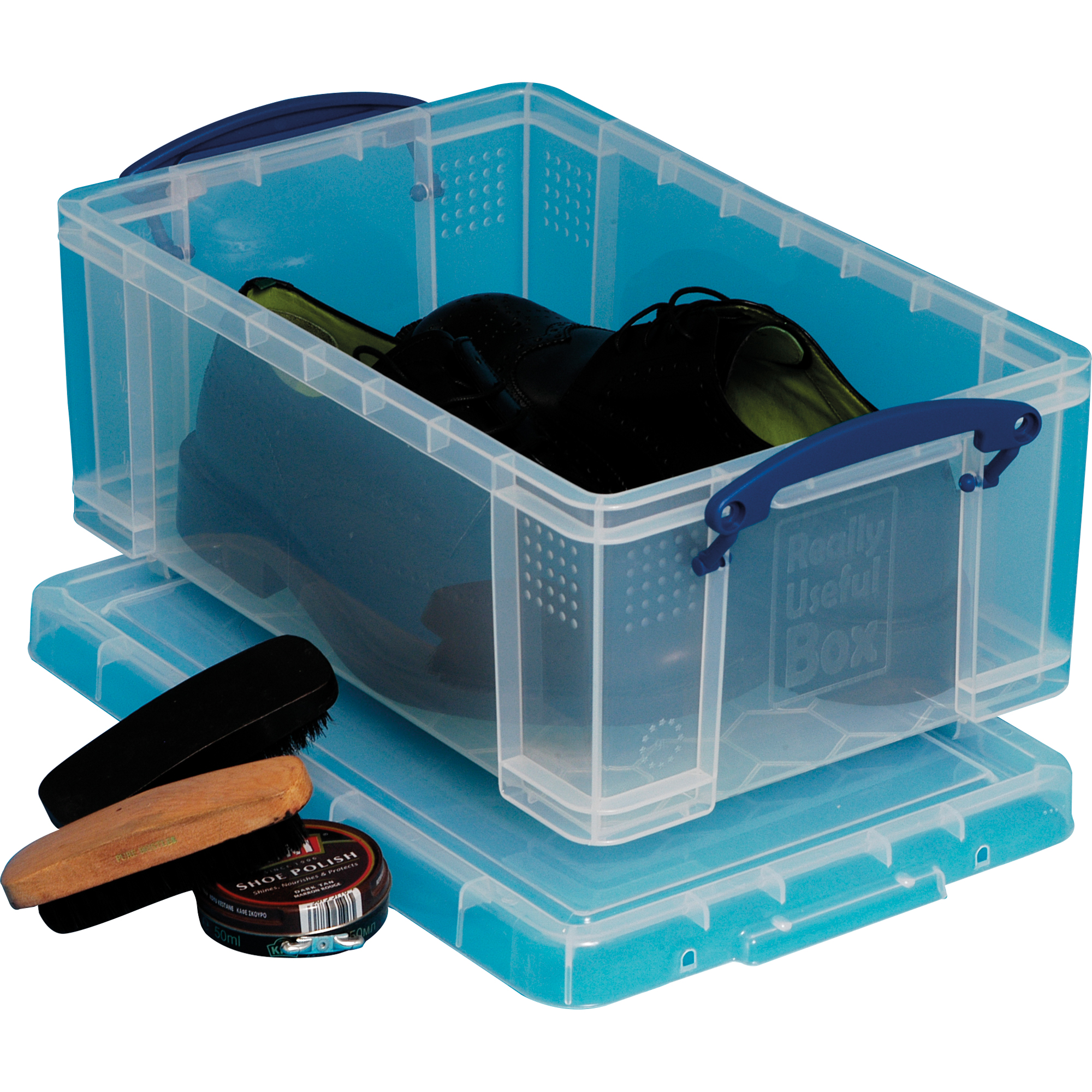 Really Useful Box Aufbewahrungsbox 39 x 15,5 x 25,5 cm (B x H x T) DIN A4 9l Polypropylen transparent