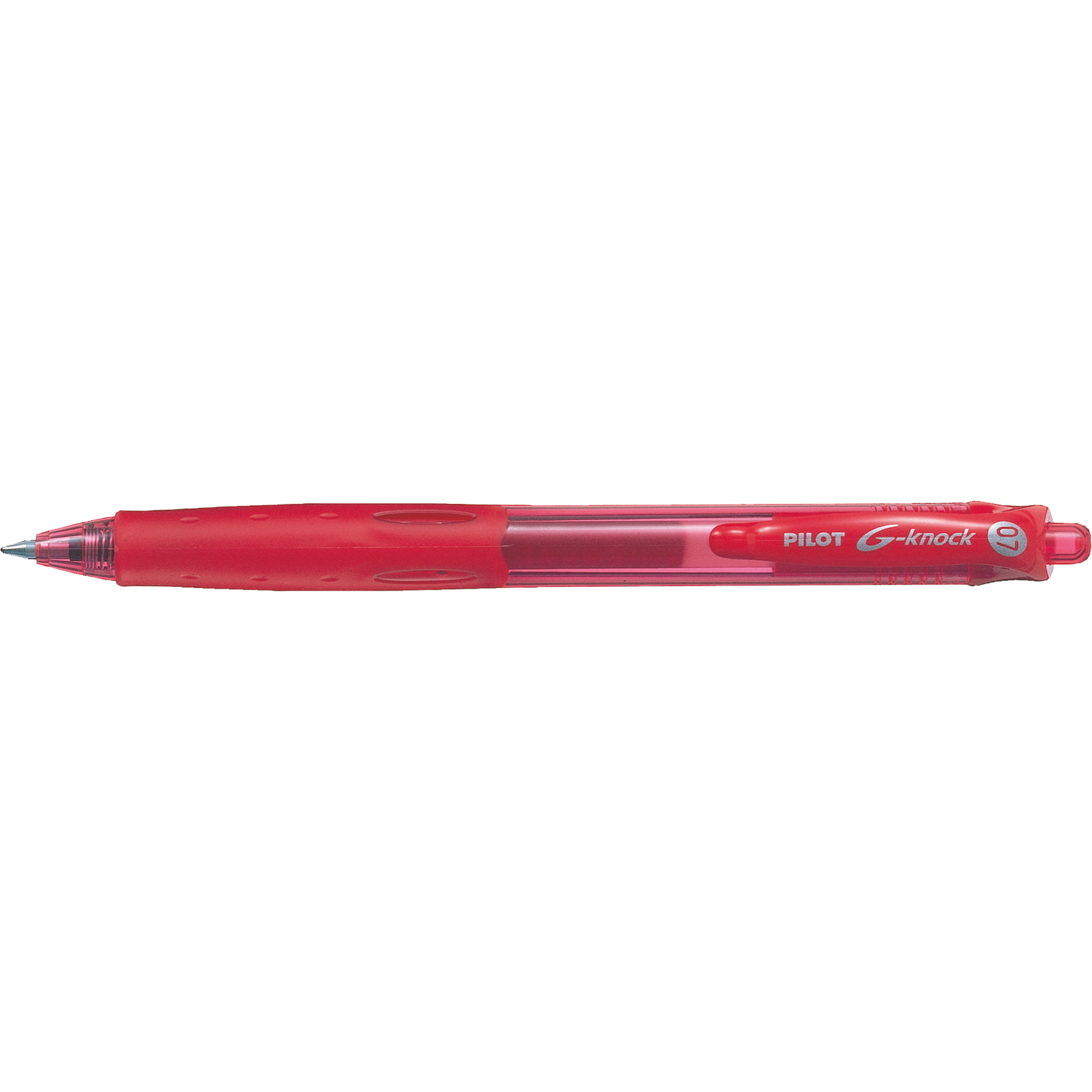 PILOT Gelschreiber G-Knock BeGreen 0,4mm rot
