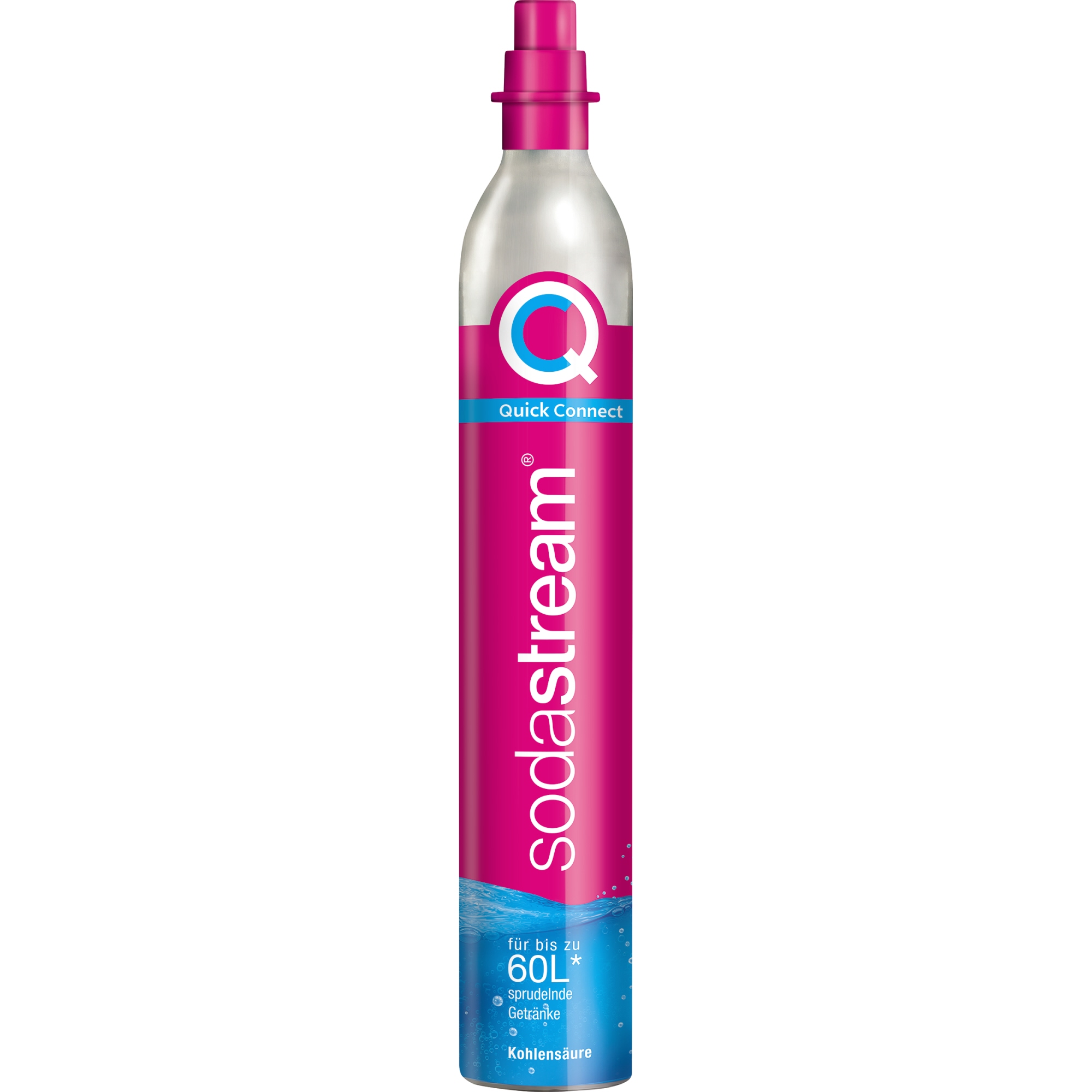 sodastream CO2-Zylinder Quick Connect sodastream Wassersprudler DUO Titan 1016812491