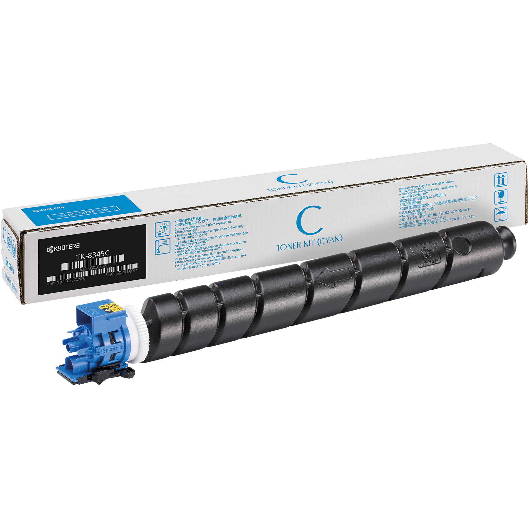 KYOCERA Toner Originalzubehör TK-8345C ca. 12.000 Seiten cyan