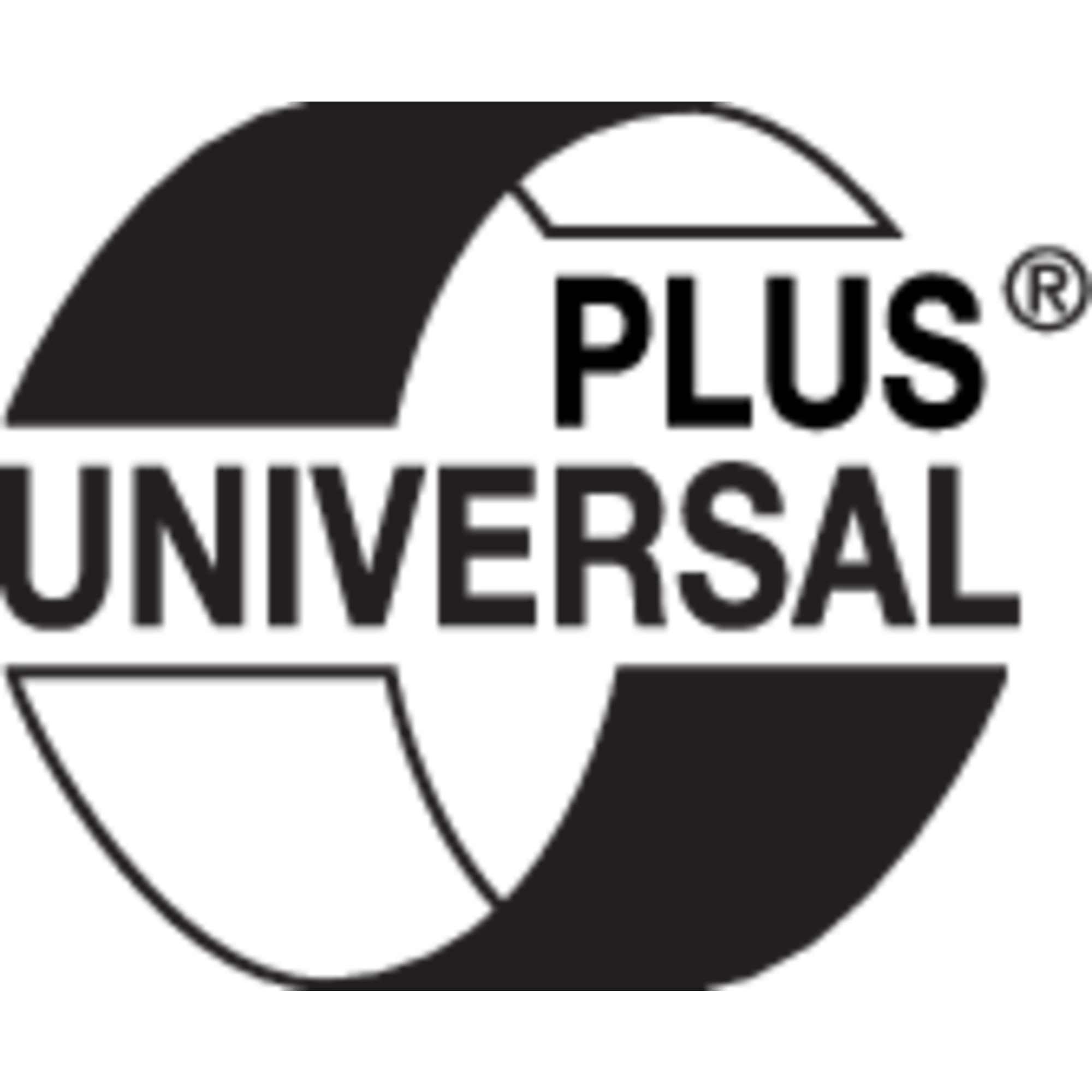 UNIVERSAL PLUS UNIVERSAL PLUS Müllbeutel 45 x 45 cm (B x H) 20l HDPE transparent 50 St./Pack.