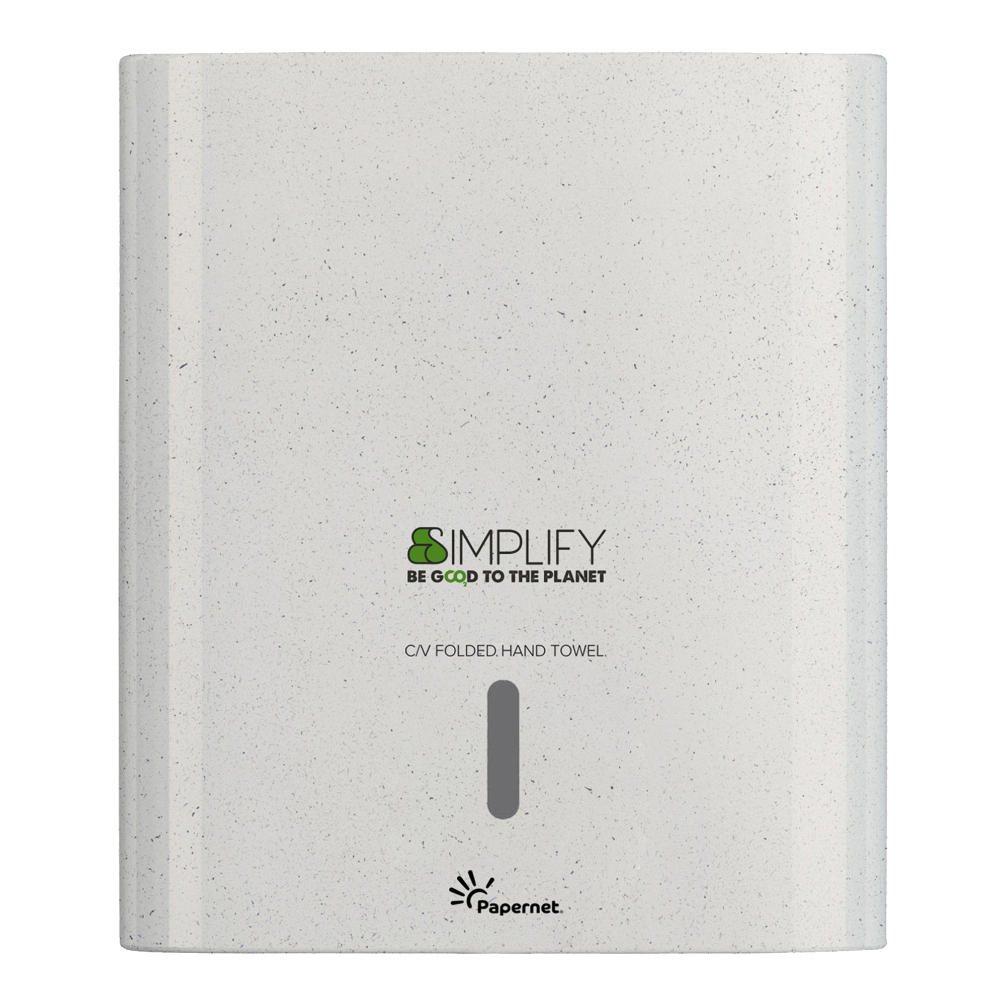 Papernet Handtuchspender Simplify Papernet Papierhandtücher Simplify 420283 C-Falz, Z/Z-Falz / V-Falz 30 x 33,6 x 14,5 cm (B x H x T) Kunststoff/Holz weiß