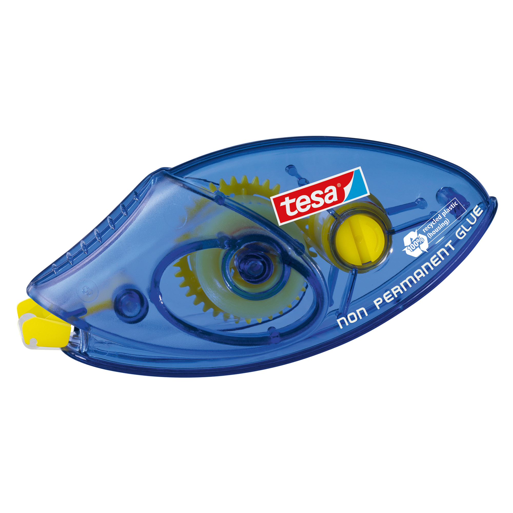 tesa® Kleberoller non permanent ecoLogo® 8,4 mm x 8,5 m (B x L) nicht nachfüllbar blau