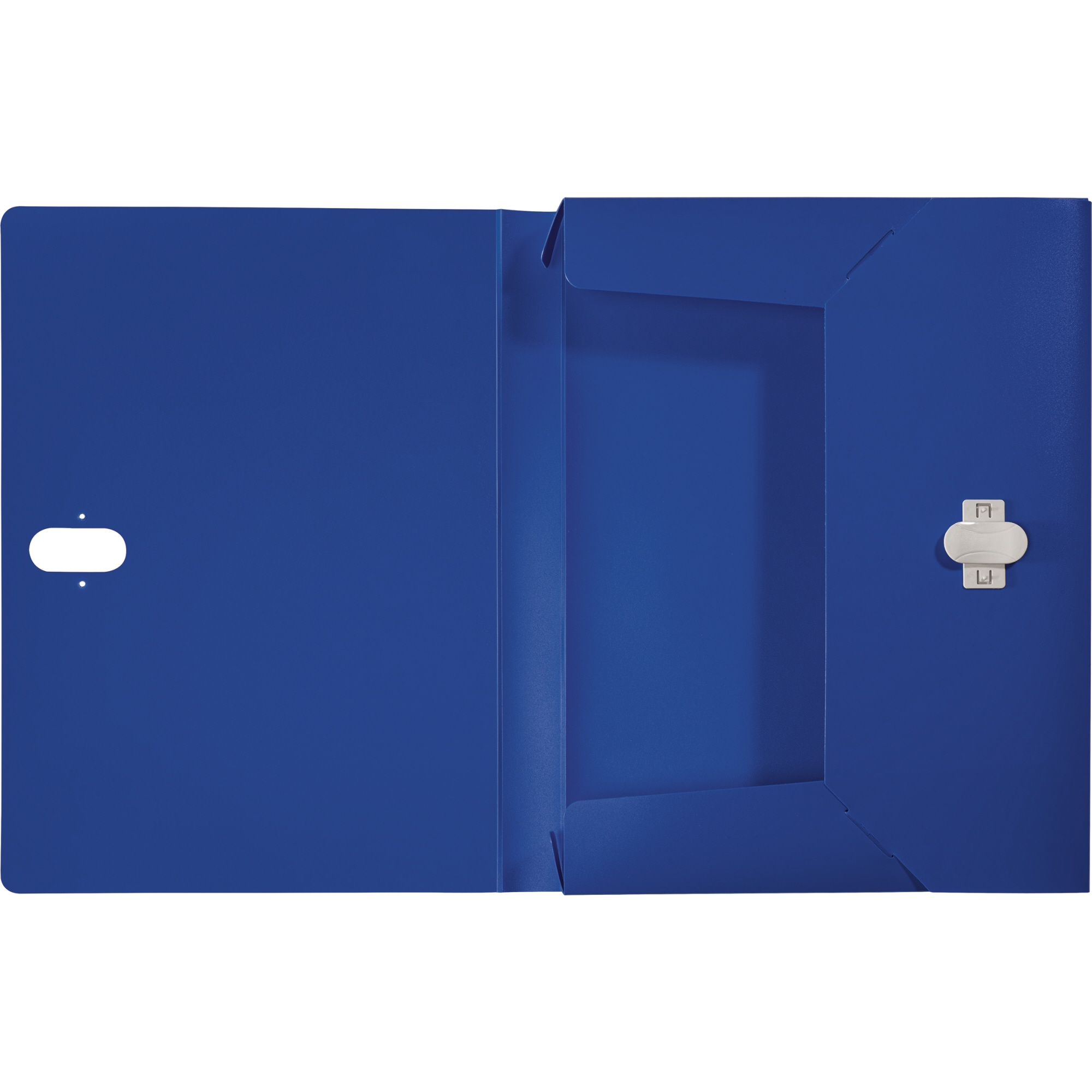 Leitz Heftbox Recycle 25,4 x 33 cm (B x H) DIN A4 38mm Sicherheitsverschluss Polypropylen, 80 % recycelt blau
