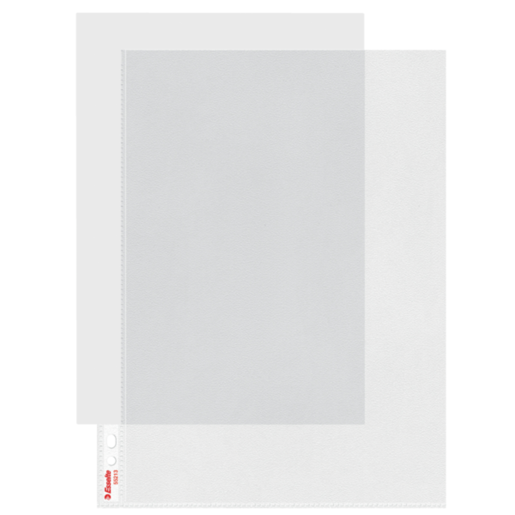 Esselte Prospekthülle Standard Plus DIN A4 90µm oben, links offen Polypropylen transparent 100 St./Pack.