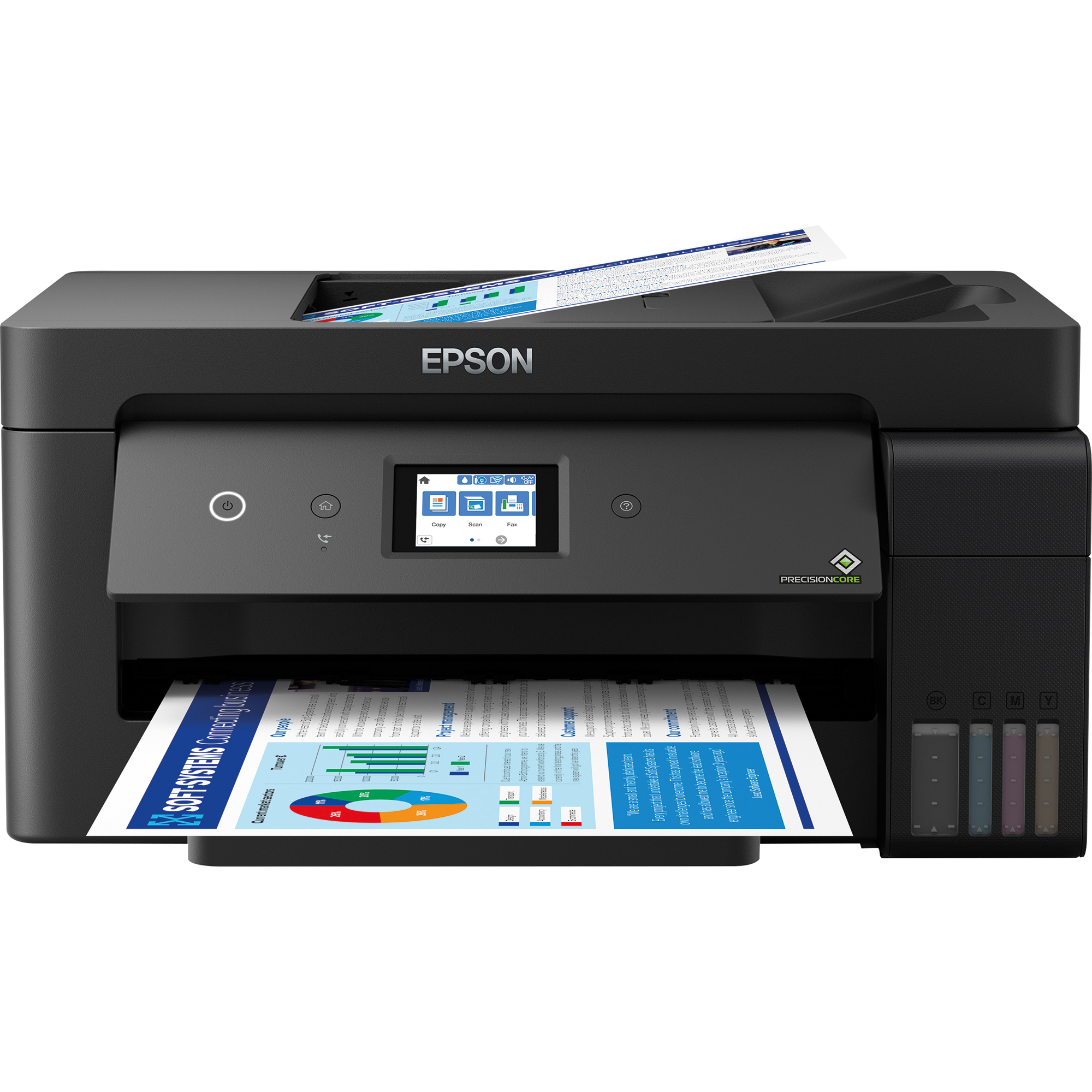 Epson Multifunktionsgerät EcoTank ET-15000 4:1 DIN A3+ mit Farbdruck 49,8 x 24,5 x 35,8 cm (B x H x T)