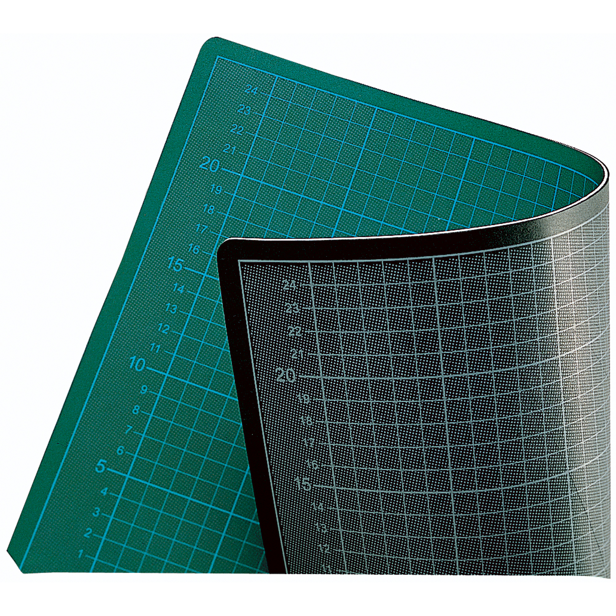 Ecobra Schneidematte Profi-Cutting 60 x 45 x 0,31 cm (B x H x T) Kunststoff grün/schwarz