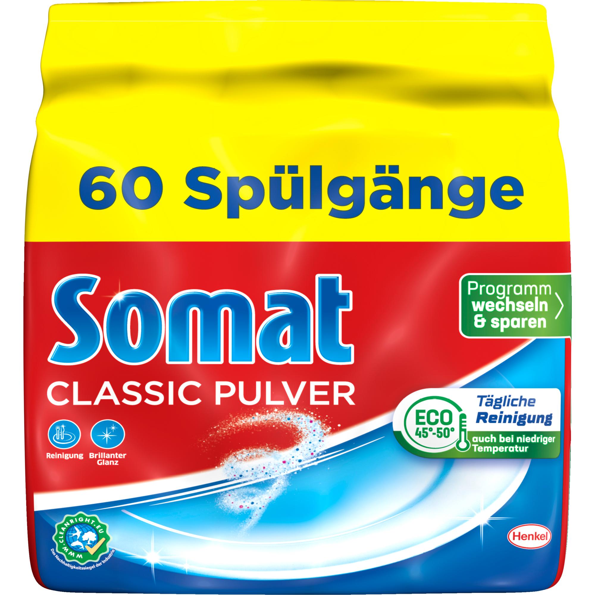 Somat Spülmaschinenpulver Classic 0,96 kg/Pack.