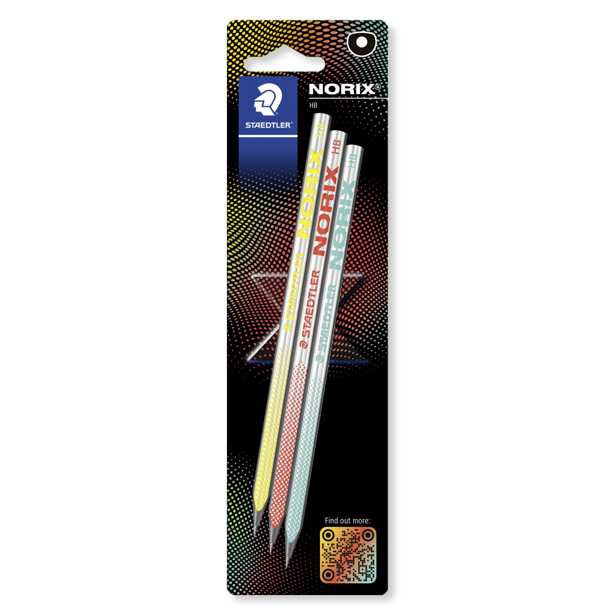 STAEDTLER® Bleistift NORIX 2,3mm HB 3 St./Pack.