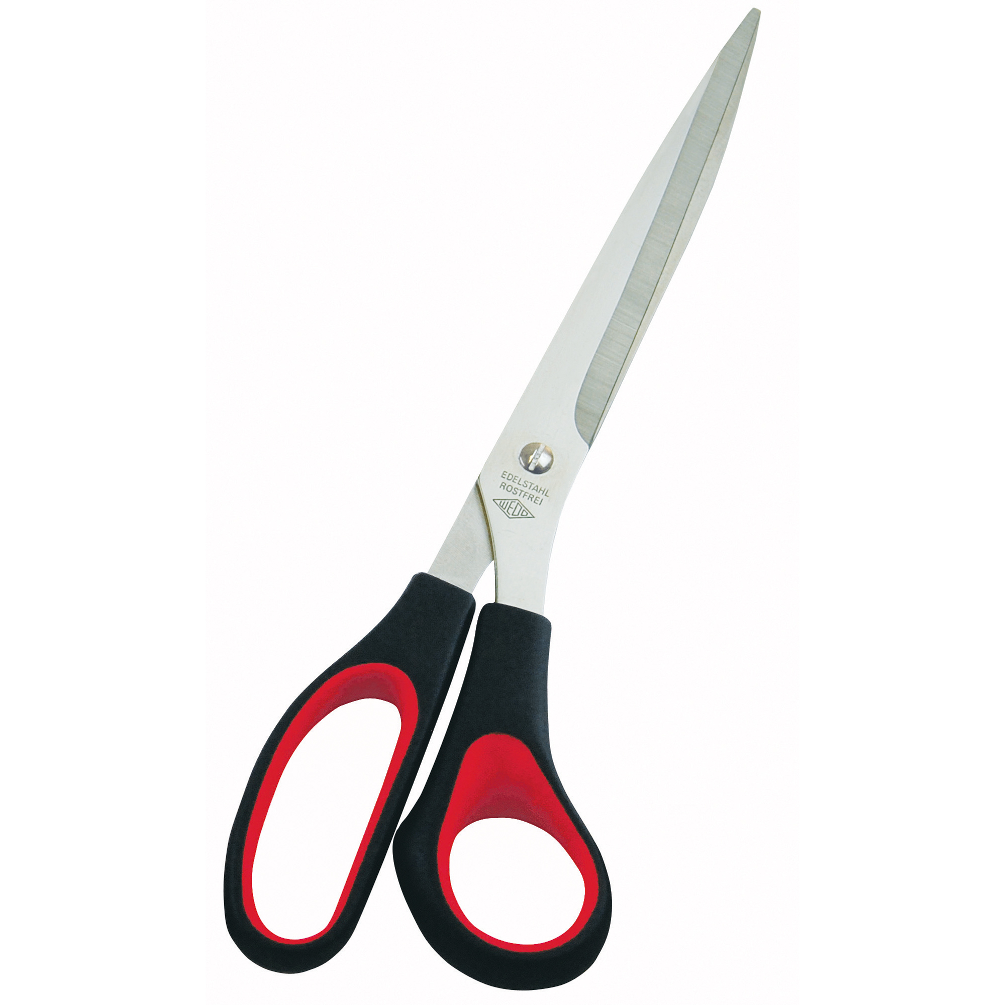WEDO® Universalschere 255mm Rechtshänder Edelstahl schwarz/rot