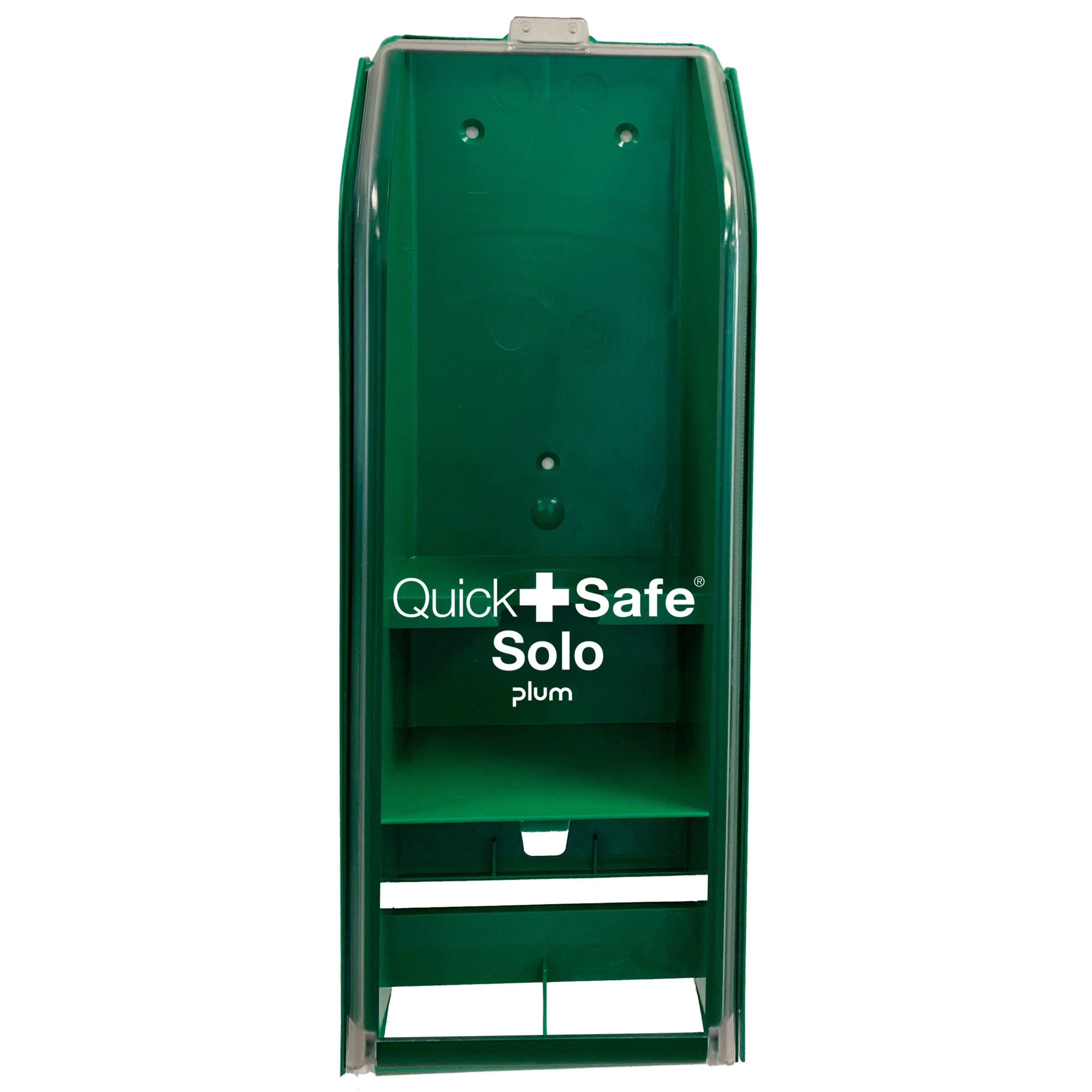 PLUM Erste Hilfe Station QuickSafe® Solo 14 x 37 x 9,5 cm (B x H x T) Kunststoff grün