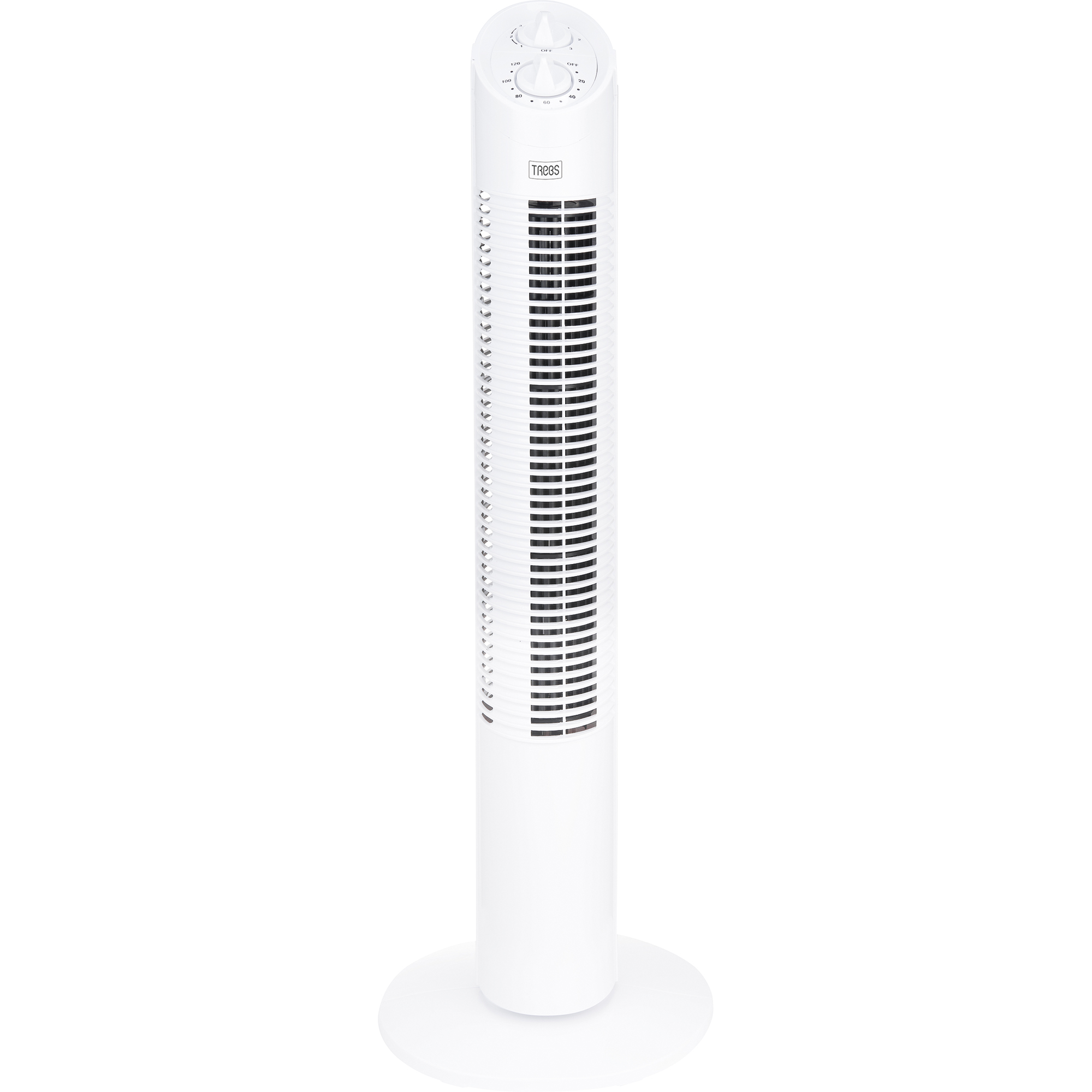 Trebs Turmventilator 99383 30W 3 Leistungsstufen weiß