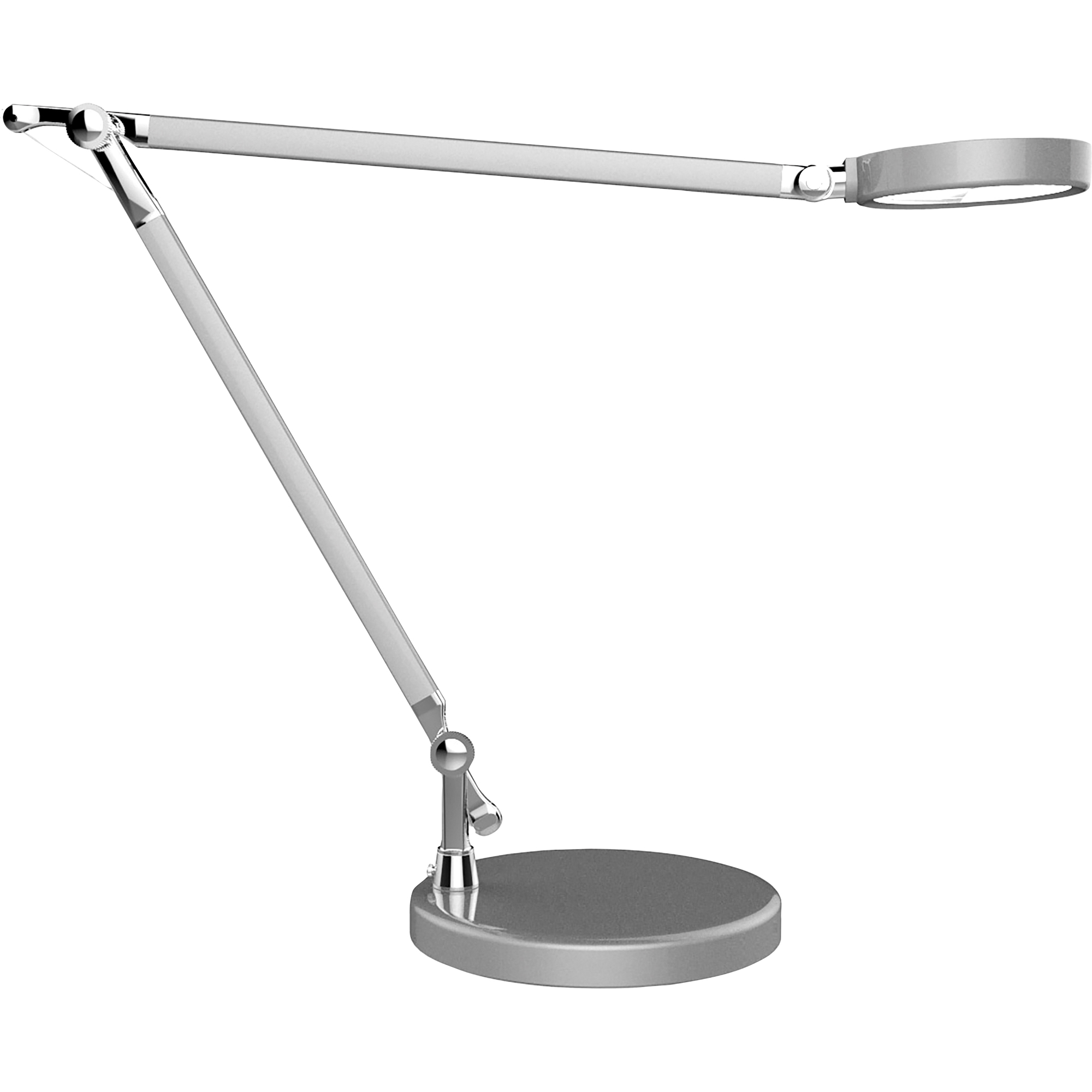 UNILUX Tischleuchte SENZA E 7 kWh/1.000h Netzbetrieb metallgrau