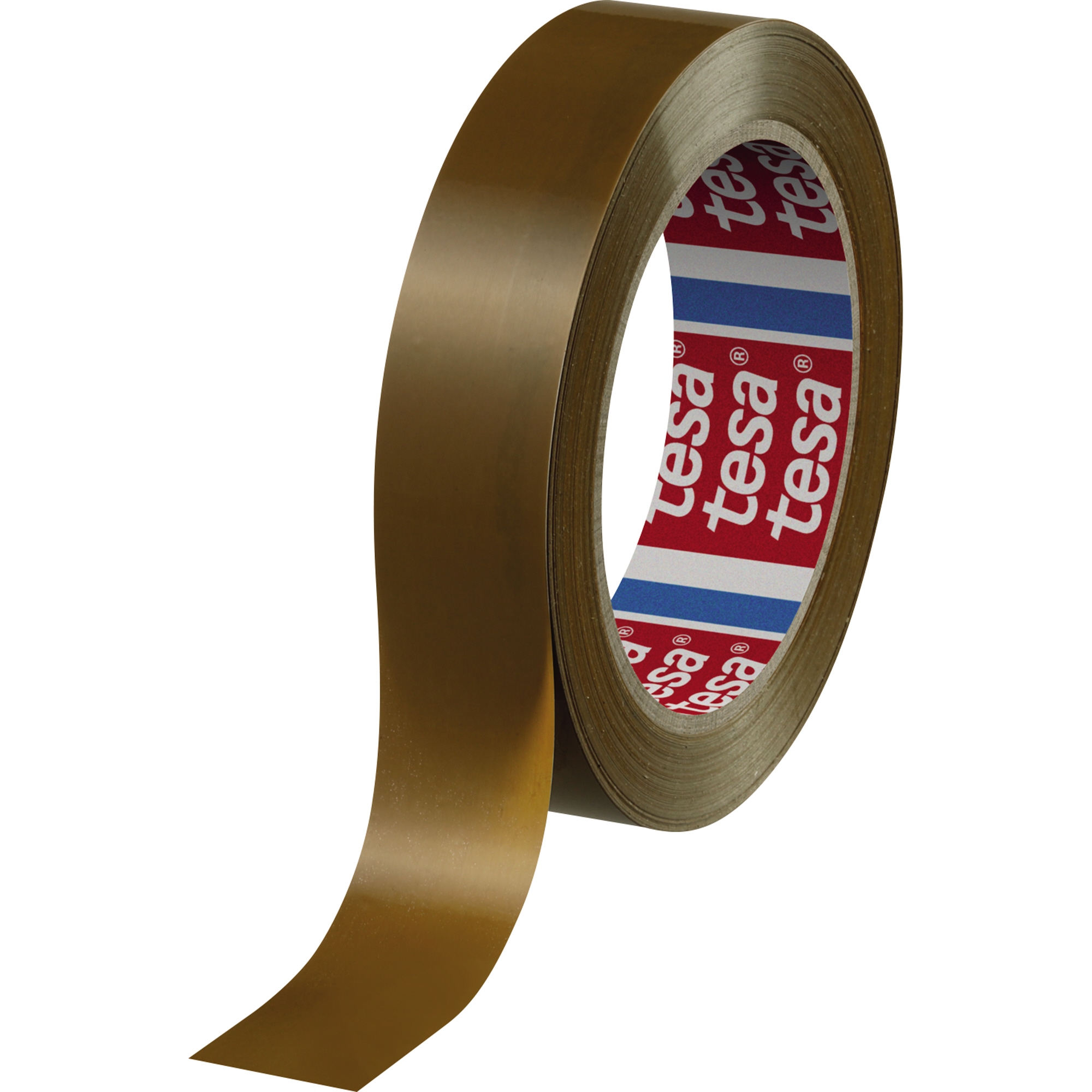 tesa® Packband tesapack® 4124 25 mm x 66 m (B x L) Naturkautschuk braun