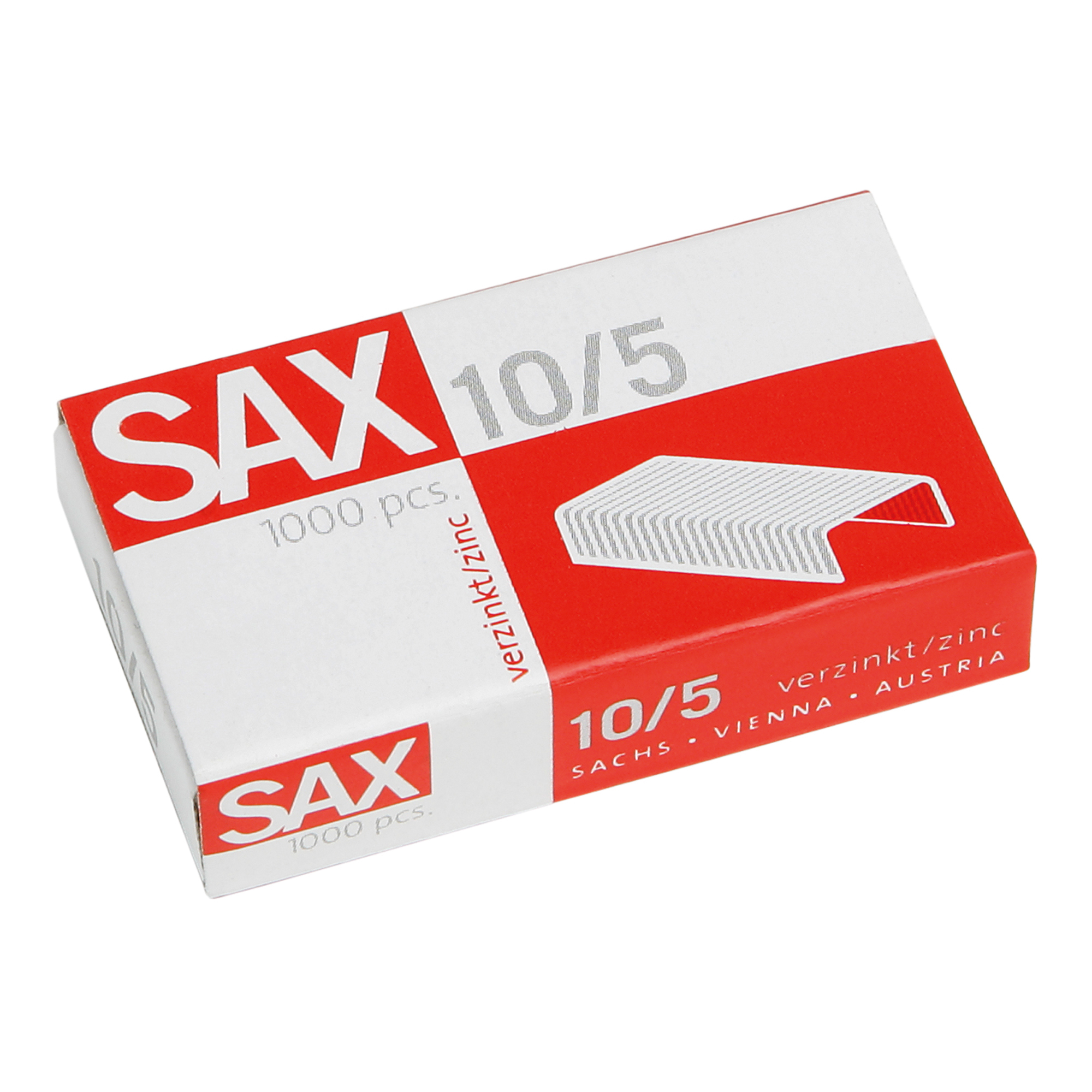 Sax Heftklammer 10/5 1.000 St./Pack.