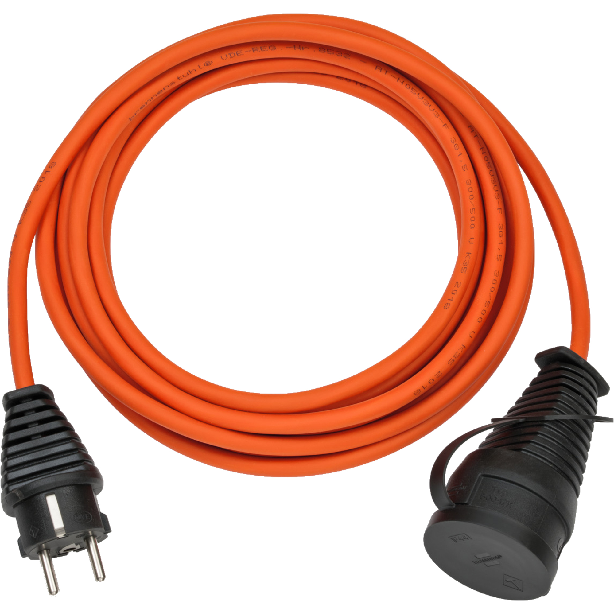 brennenstuhl® Verlängerungskabel BREMAXX® AT-N05V3V3-F 3G1,5 5m IP44 orange