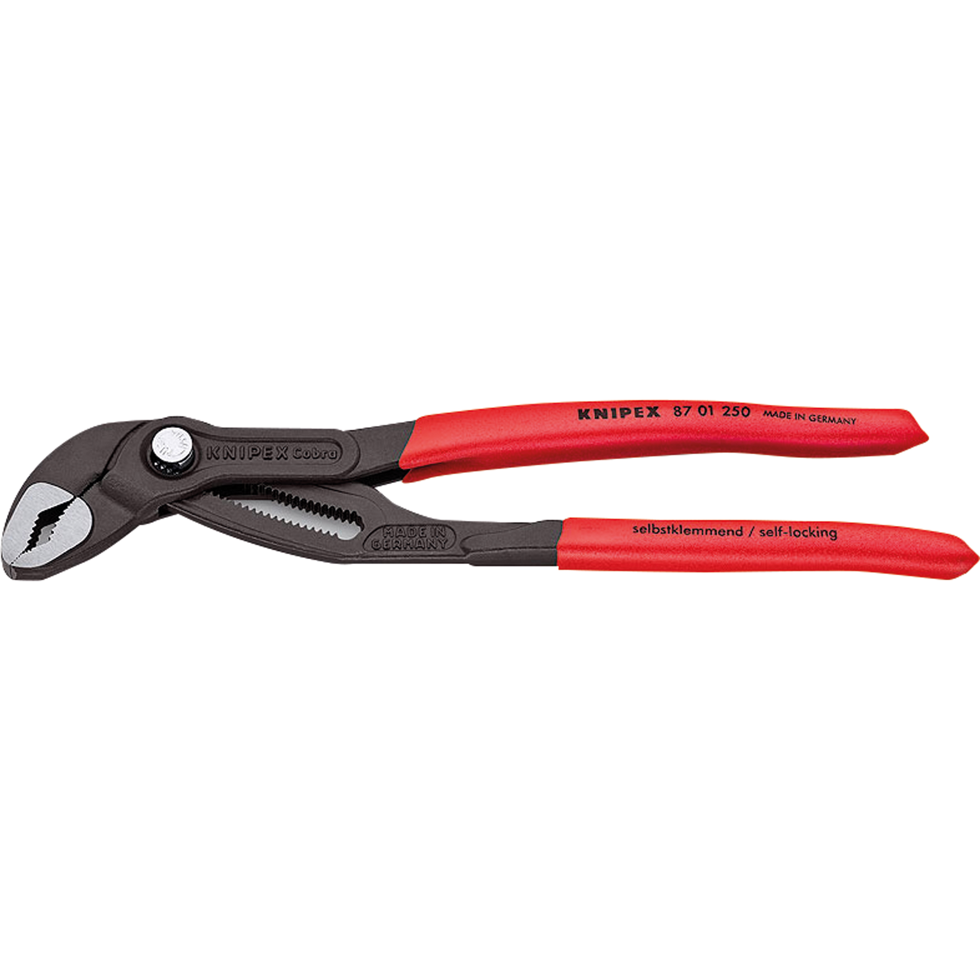 KNIPEX Zange Cobra® Wasserpumpenzange 250mm Chrom-Vanadium Elektrostahl