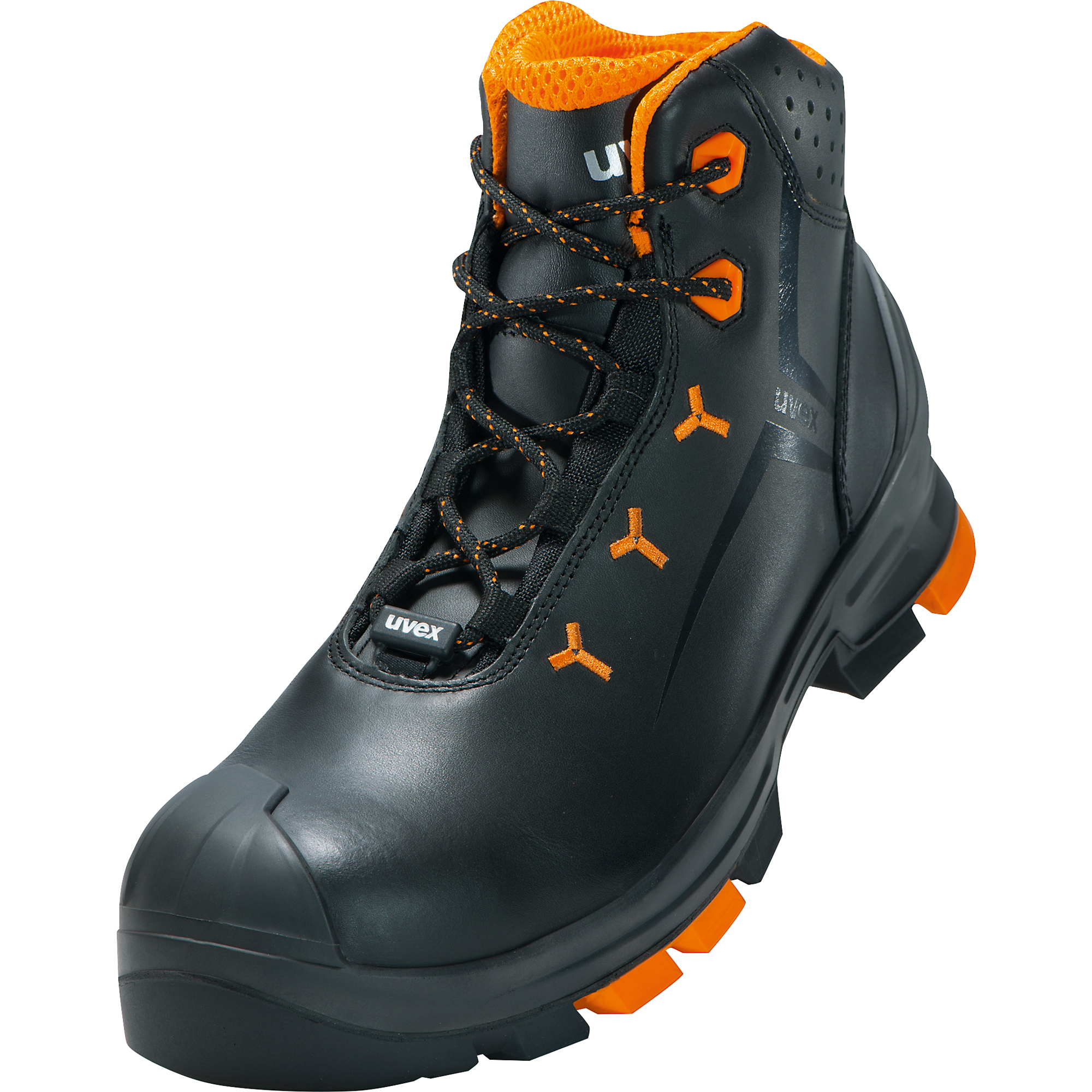 uvex Sicherheitsstiefel uvex 2 41 knöchelhoch Leder schwarz/orange