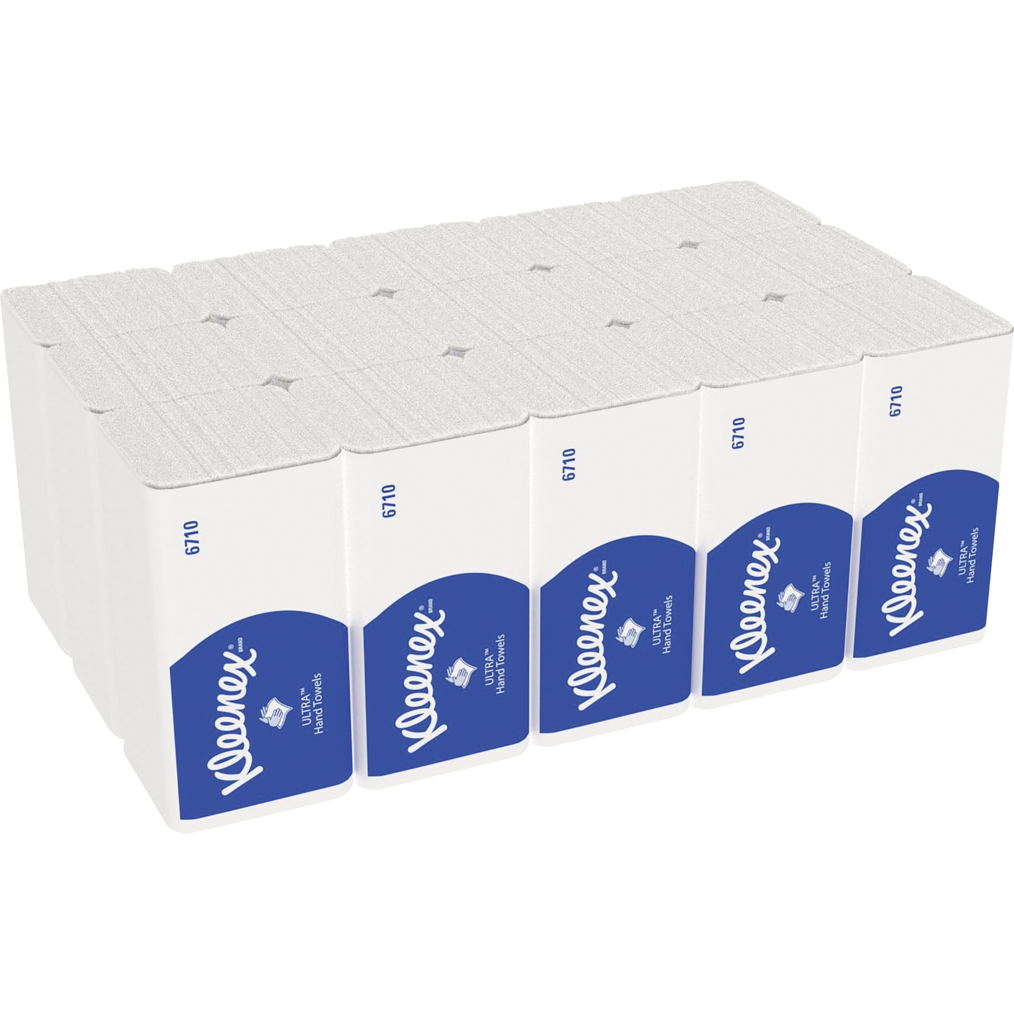 Kleenex® Papierhandtücher Ultra™ 31,8 x 21,5 cm (B x L) Airflex™ weiß 15 x 96 Bl./Pack.