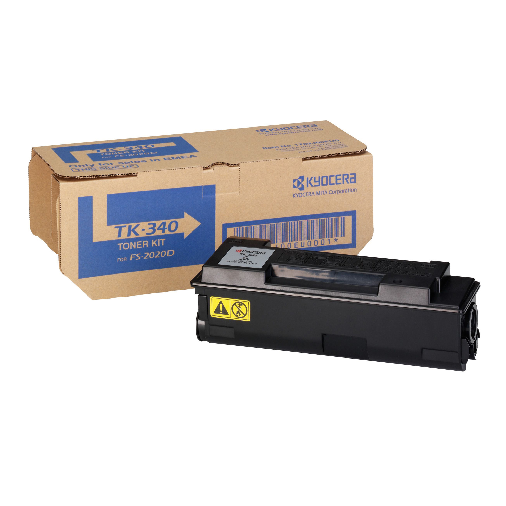 KYOCERA Toner Originalzubehör TK-340 ca. 12.000 Seiten schwarz