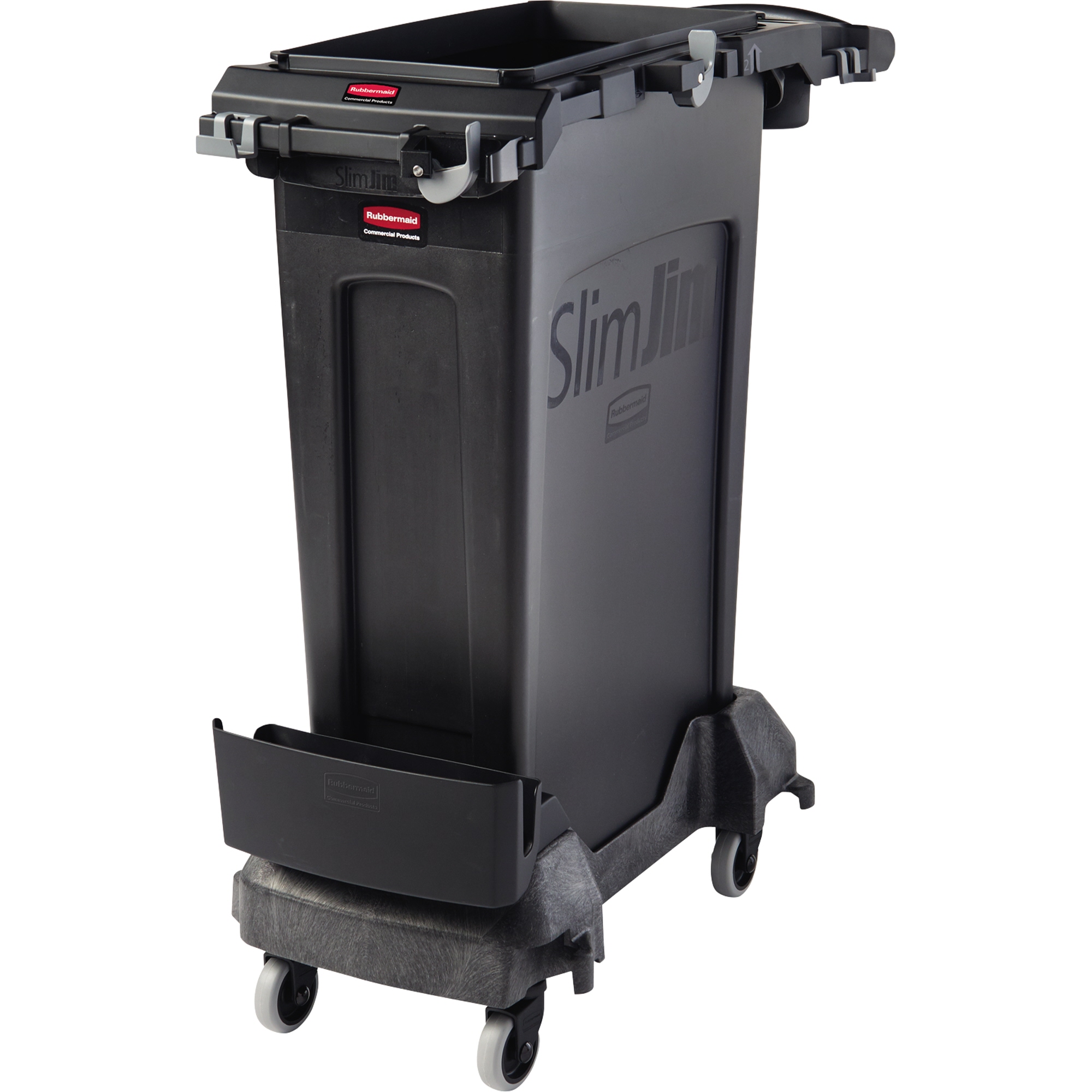 Rubbermaid Reinigungswagen Slim Jim® Rim Caddy-Kit schwarz