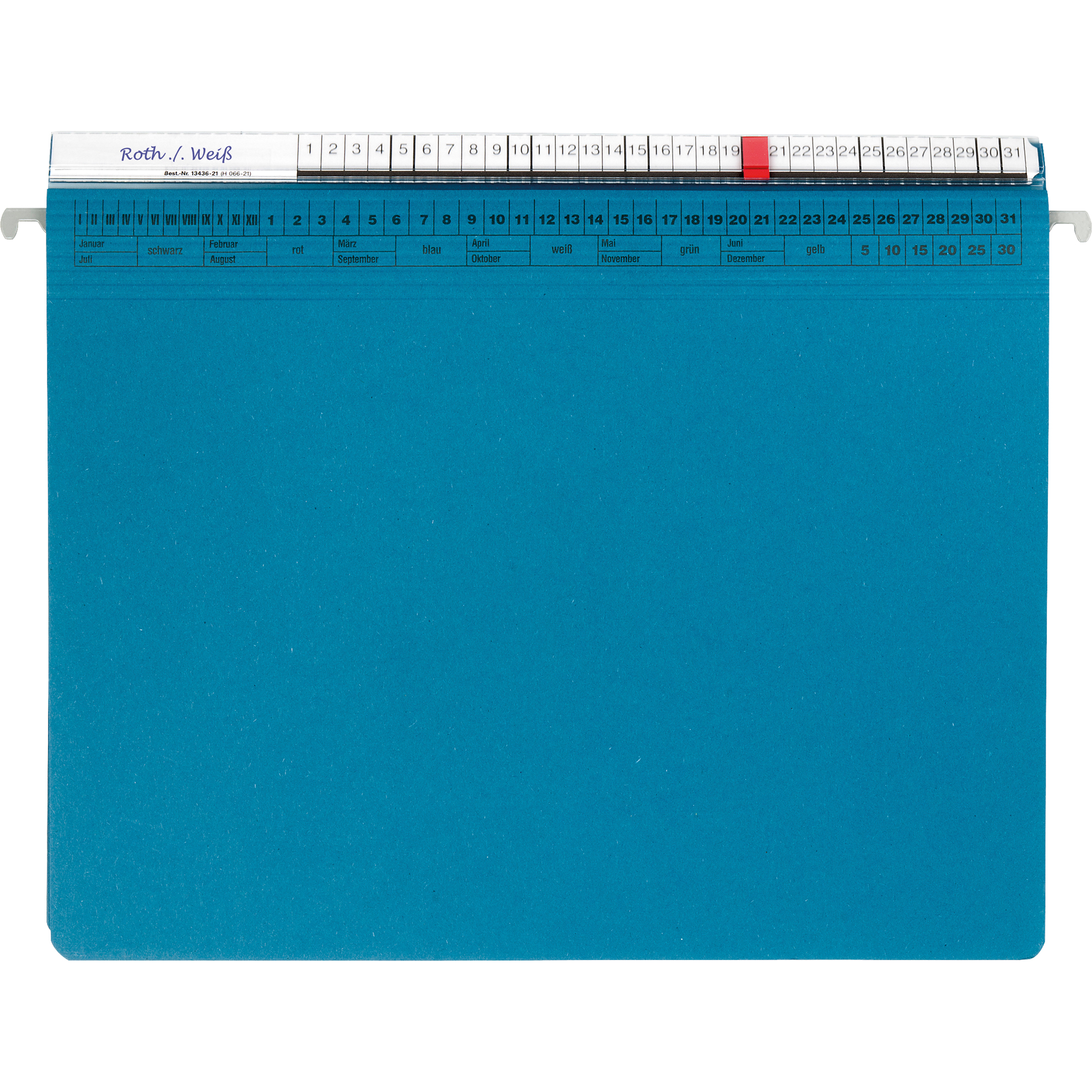 ORGALEX® Hängehefter DIN A4 320g/m² Karton mittelblau