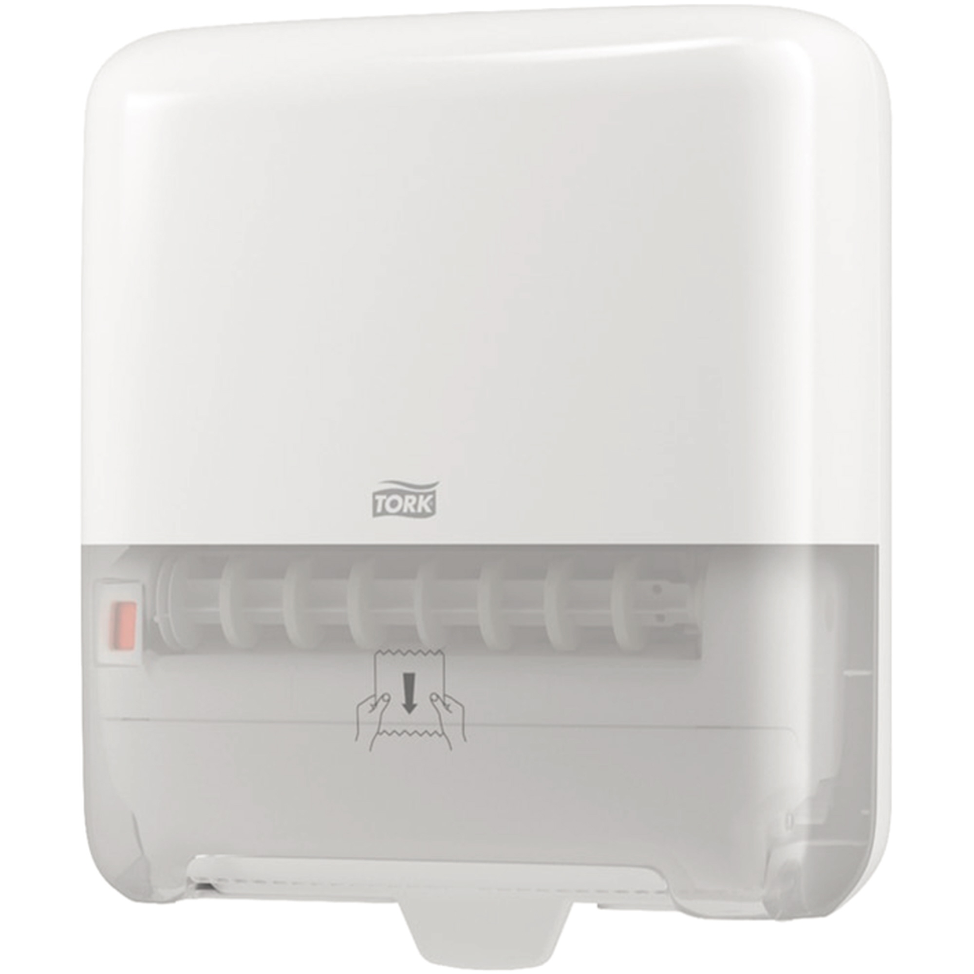 Tork Handtuchspender Matic® Tork Handtuchrolle Matic® 290016, 290068, 290067, 290059, 290076 33,7 x 37,2 x 20,3 cm (B x H x T) Kunststoff weiß