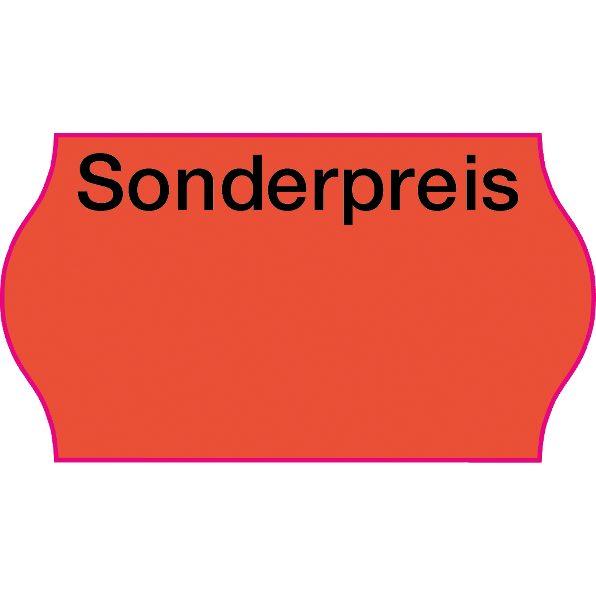 CreenLine Auszeichnungsetikett 26 x 12 mm (B x H) rot Sonderpreis 1.500 Etik./Rl. 27.000 Etik./Pack.