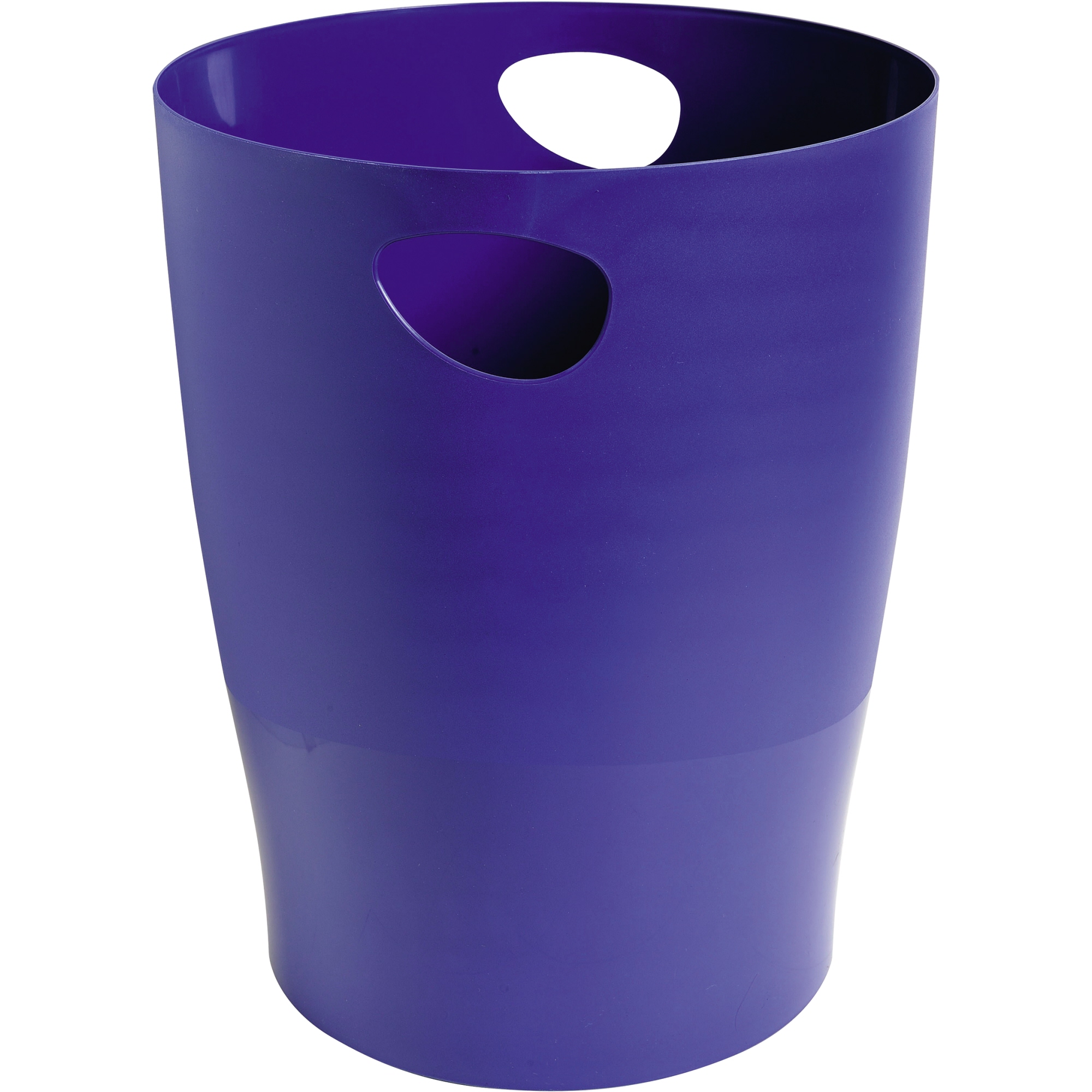 Exacompta Papierkorb ECOBIN 26,3 x 33,5 cm (Ø x H) Polypropylen Farbe: marineblau 1 Sortierfach