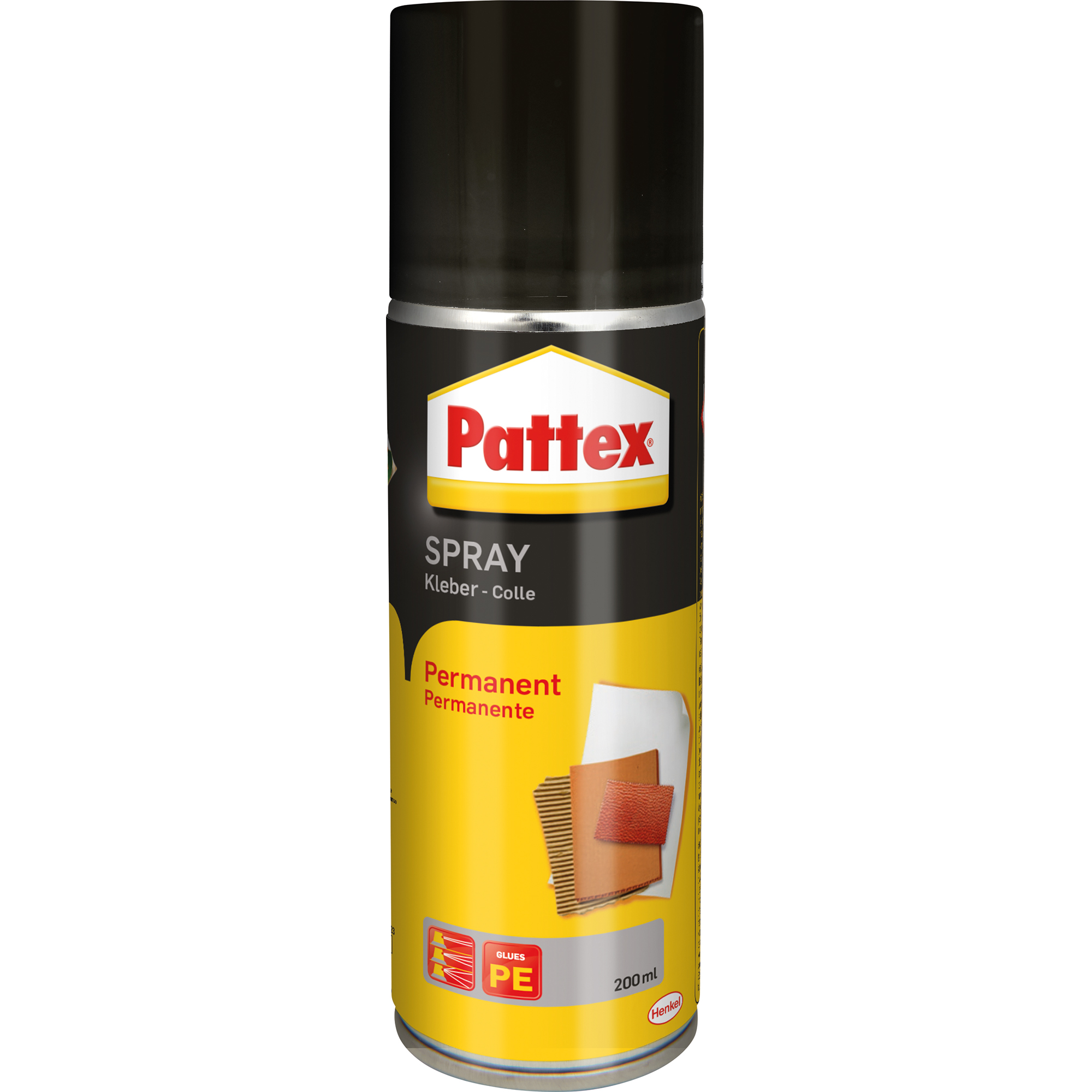 Pattex Sprühkleber mit Lösungsmittel nicht wieder ablösbar 200ml