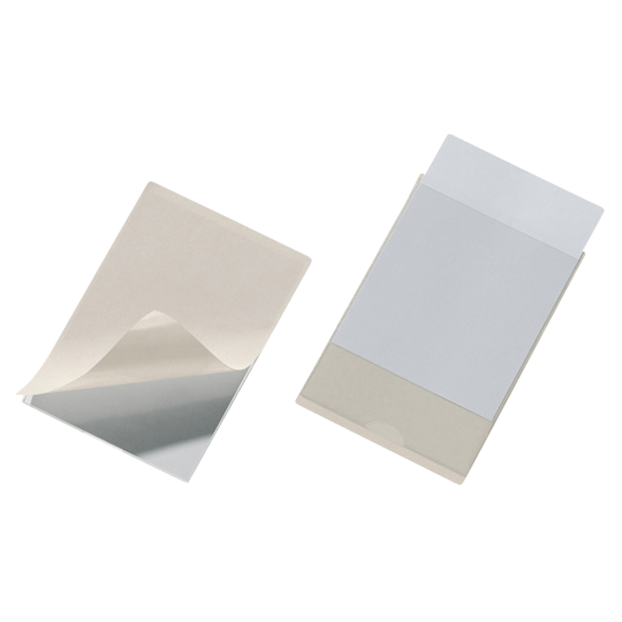DURABLE Selbstklebetasche POCKETFIX® 10,8 x 7,7 cm (B x H) Polypropylen transparent 10 St./Pack.