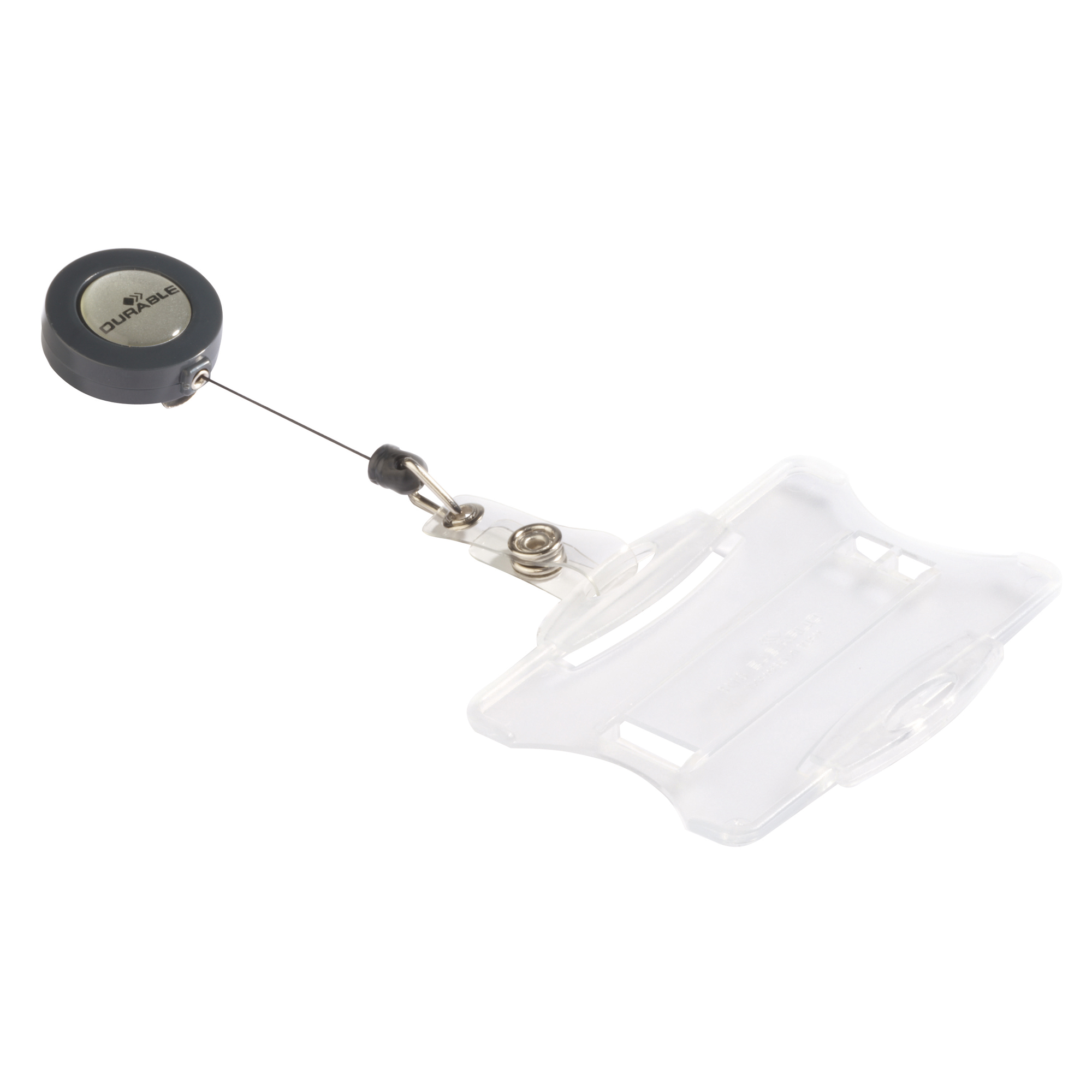 DURABLE Ausweishalter 87 x 54 mm (B x H) Polystyrol transparent 10 St./Pack.