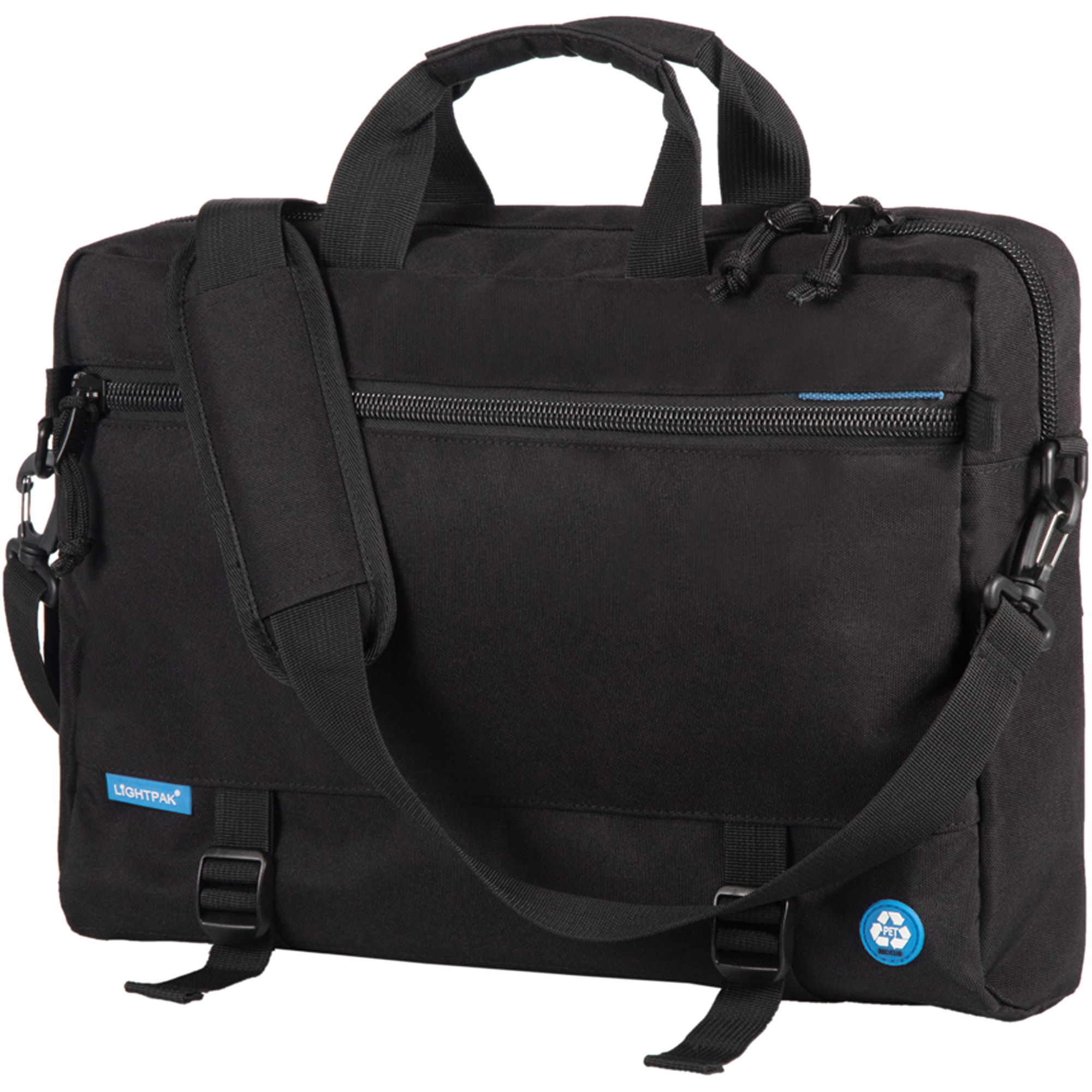 STOP® Notebooktasche RPET 3 in1 43 x 32 x 9 cm (B x H x T) PET, recycelt schwarz