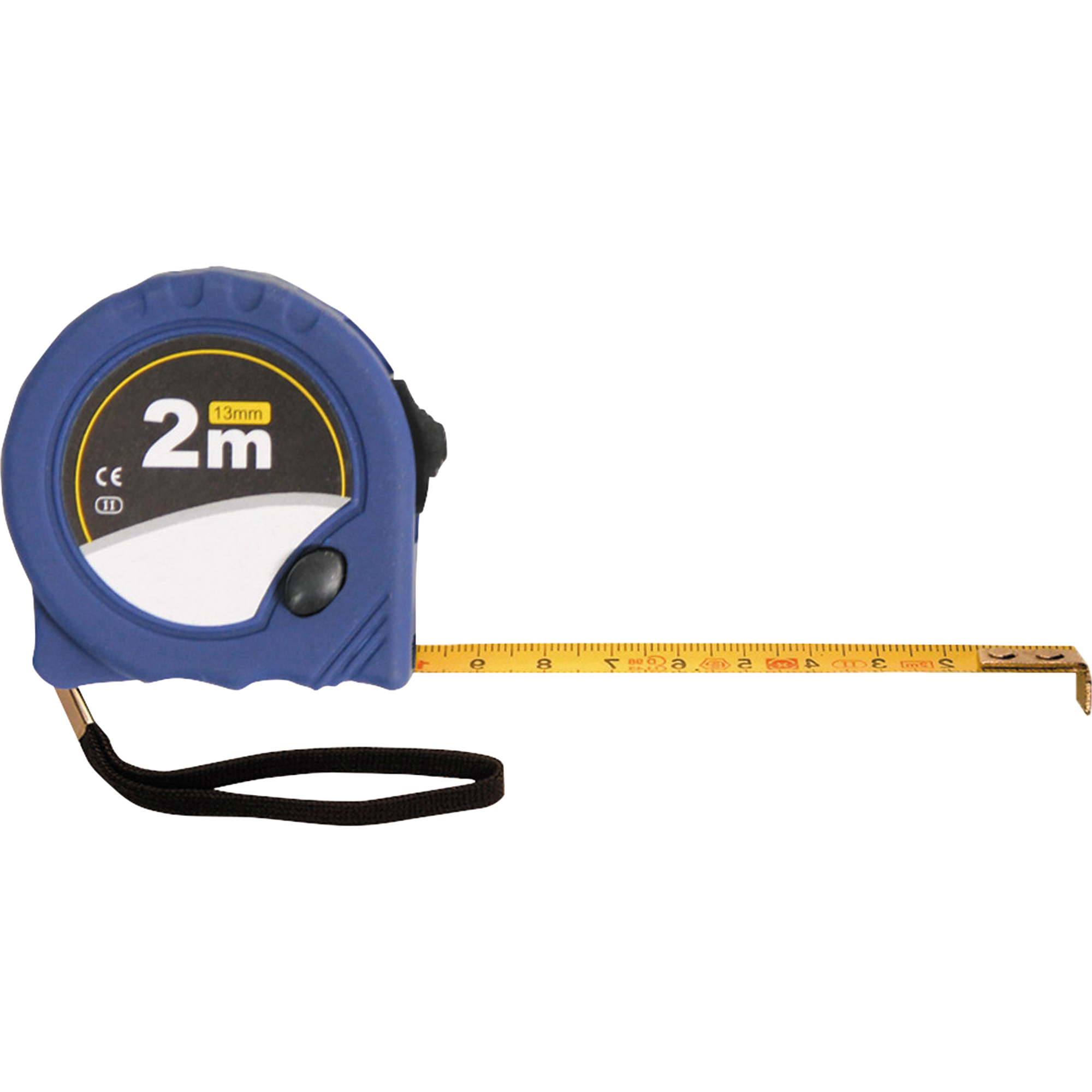 BERNSTEIN Maßband 13 mm x 2 m (B x L) Kunststoff/Stahl blau