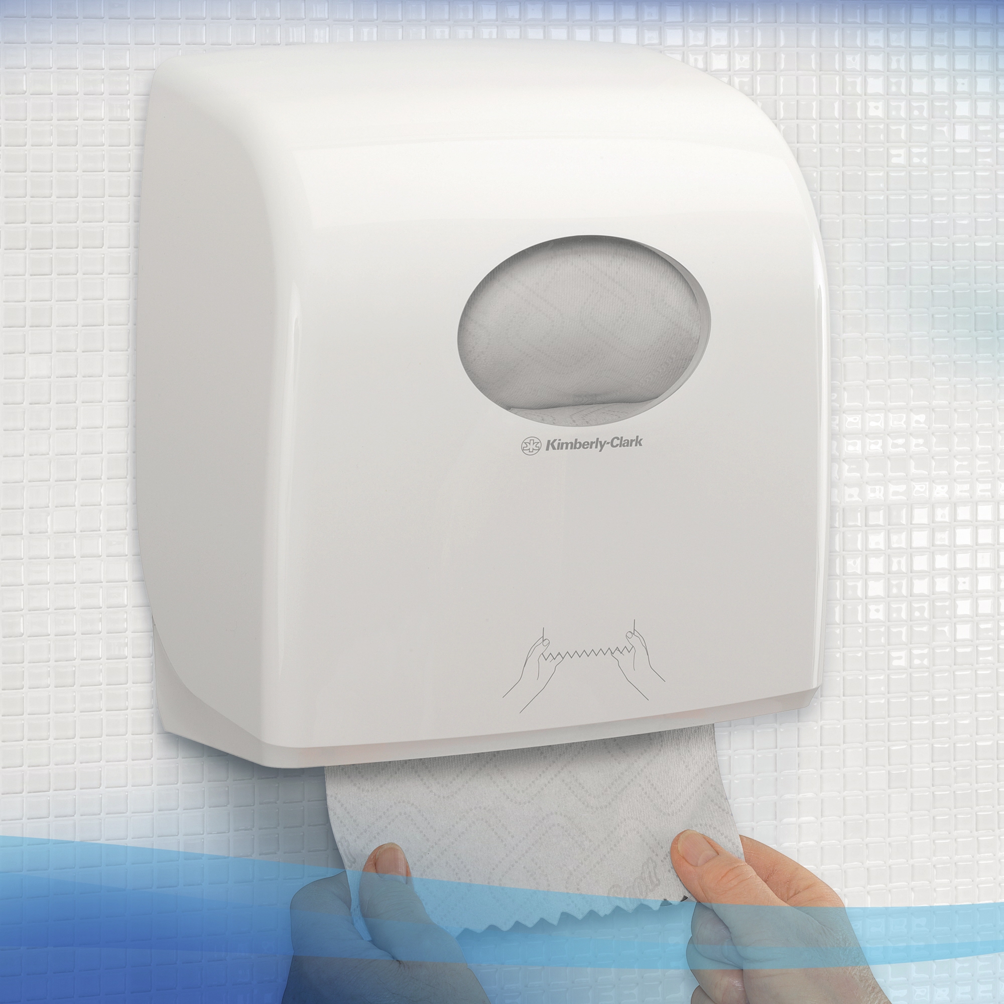 Scott® Handtuchrolle Essential™ 19,8 cm x 350 m (B x L) Airflex™ weiß 6 Rl./Pack.