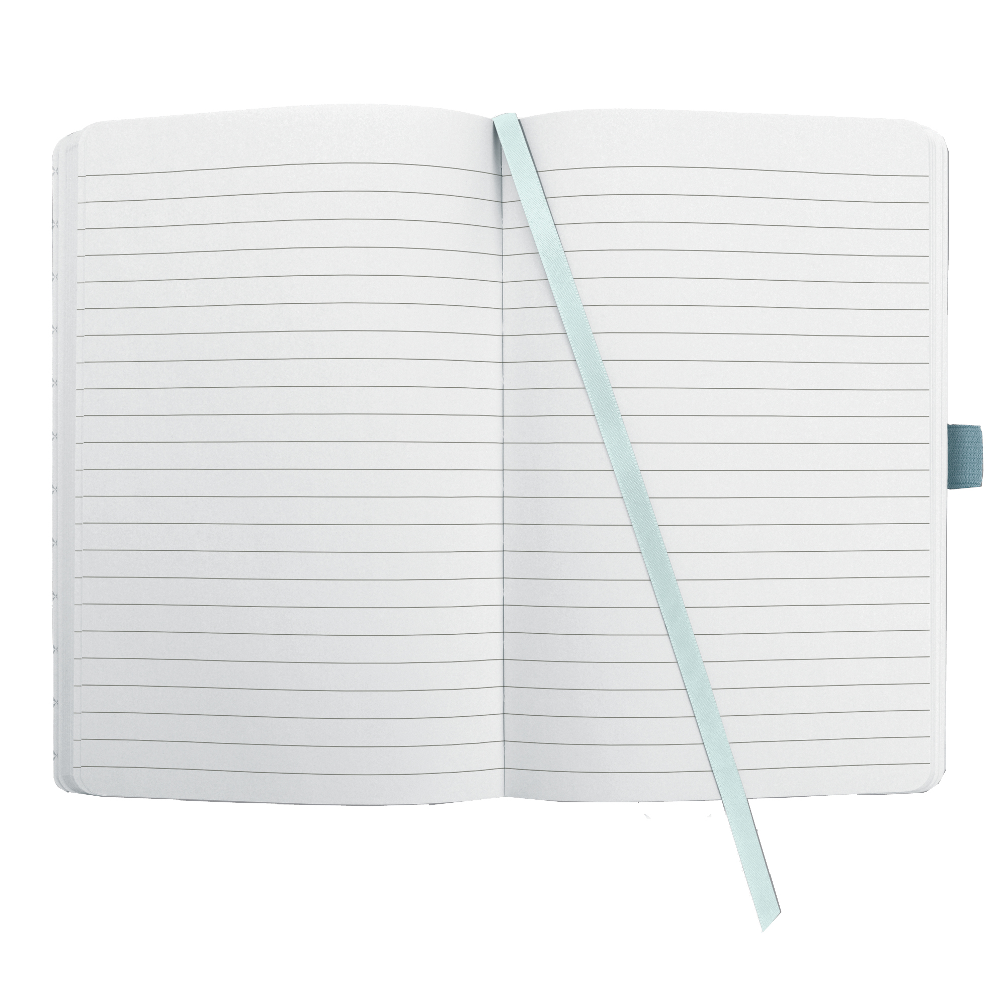 SIGEL Notizbuch Jolie DIN A5 liniert hellblau/schwarz 87 Bl.