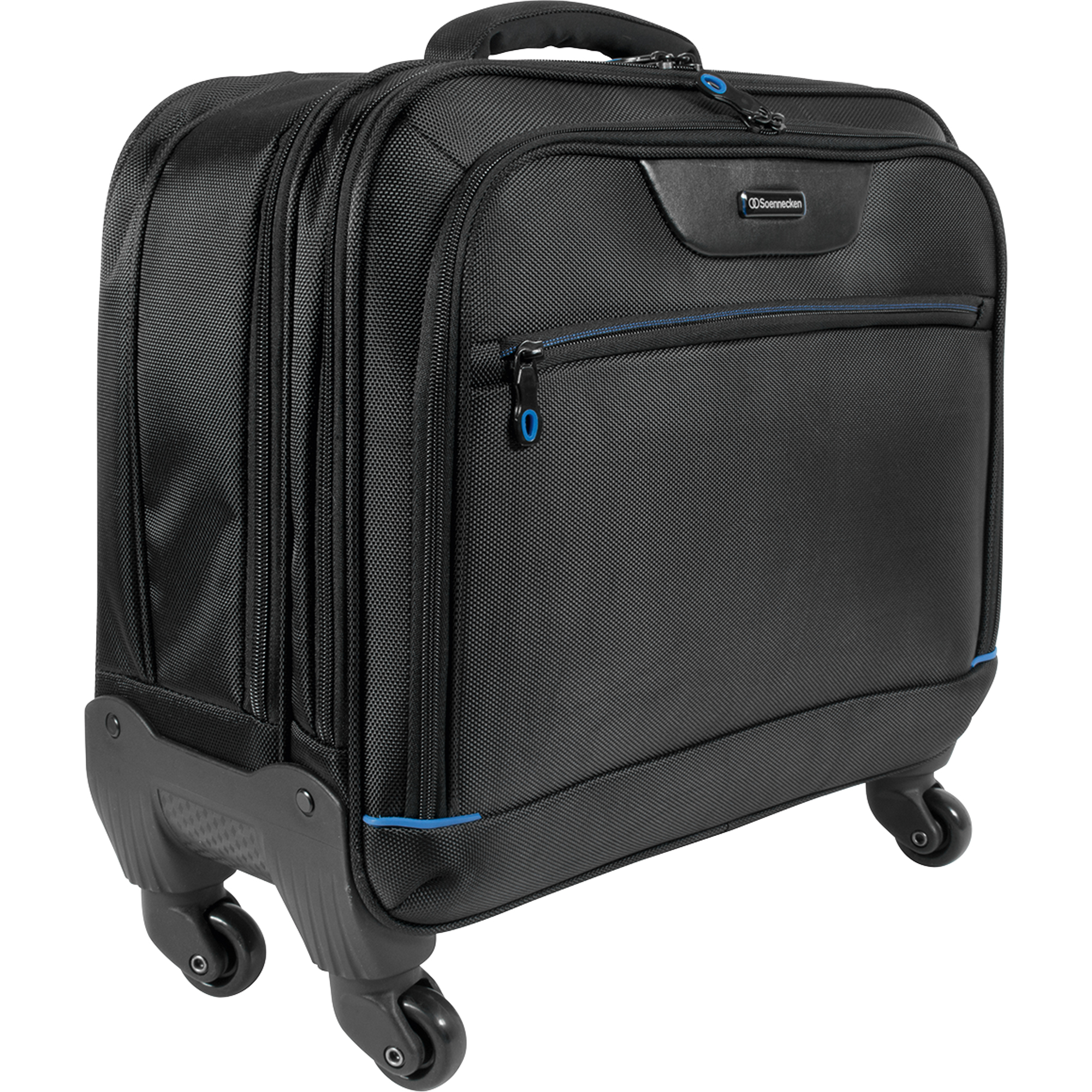Soennecken Notebooktrolley MÜNCHEN 42 x 42,5 x 21,5 cm (B x H x T) Nylon schwarz