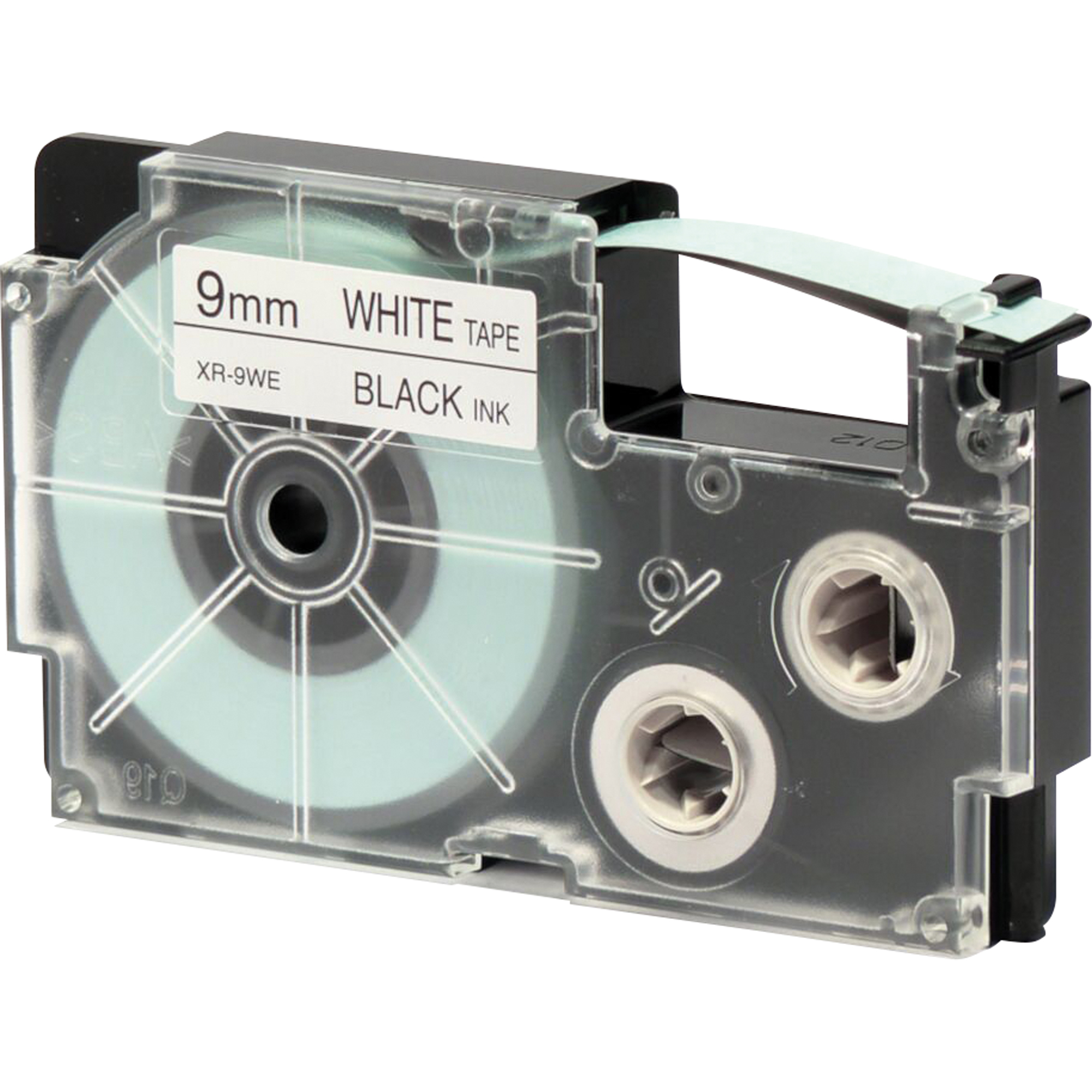 CASIO® Schriftbandkassette 9 mm x 8 m (B x L) weiß schwarz