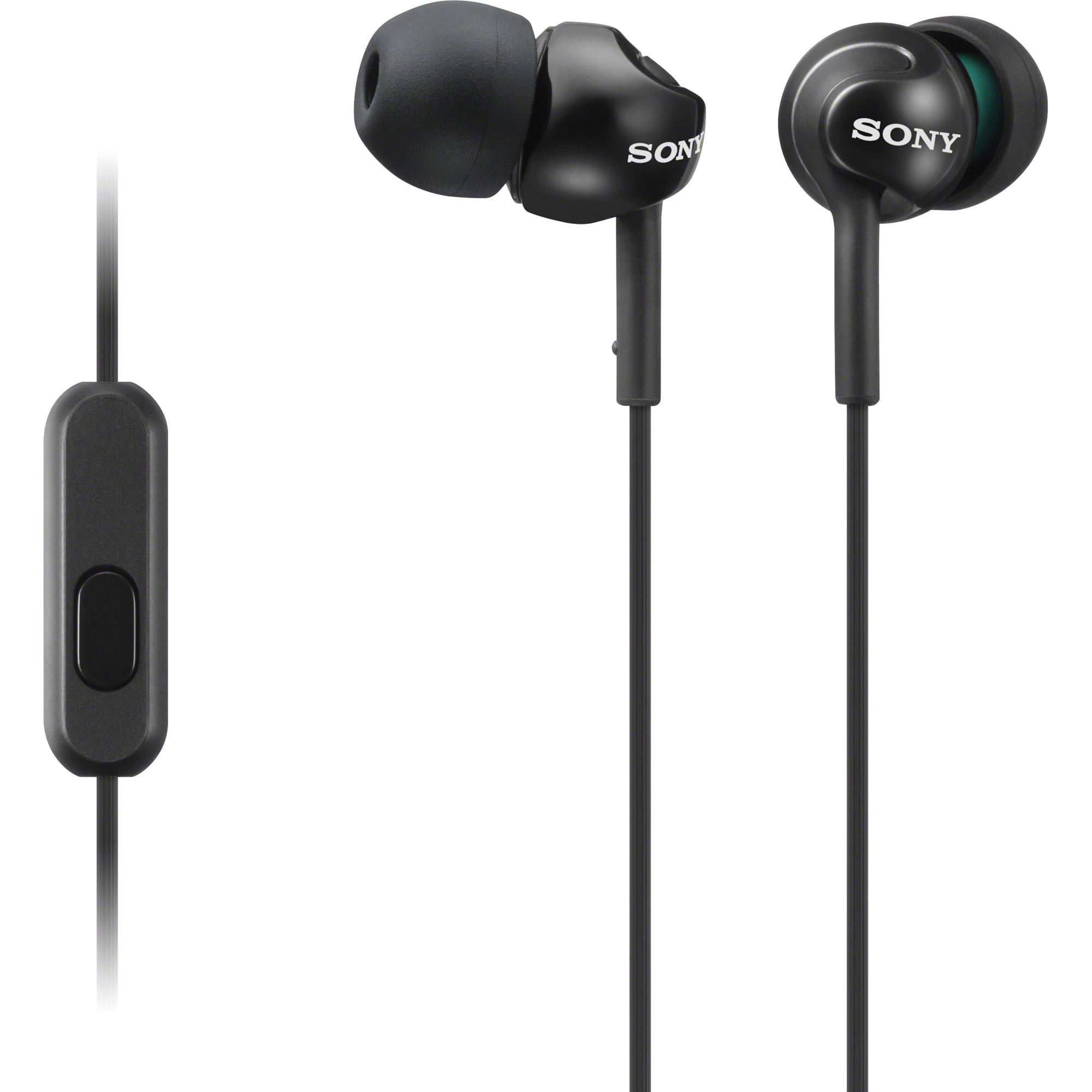 Sony Kopfhörer MDR-EX110AP In-Ear Smartphones schwarz
