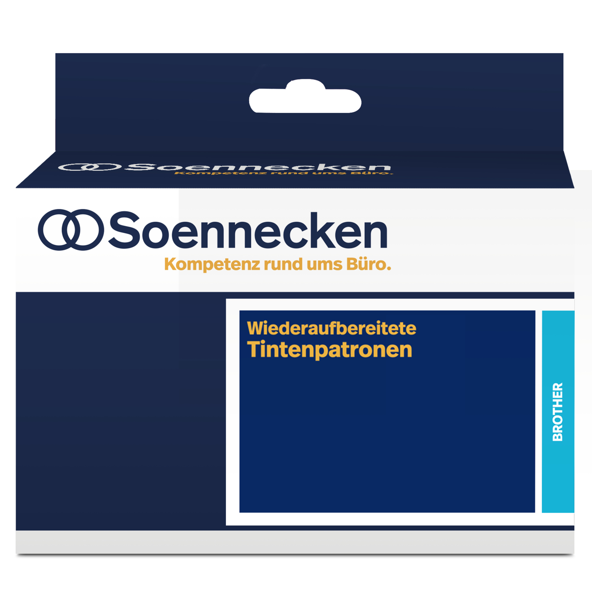 Soennecken Tintenpatrone kein Originalzubehör Kompatibel mit: Brother LC-3213 84366 ca. 485 Seiten schwarz, ca. 3 x 450 Seiten farbig schwarz, mehrfarbig 4 St./Pack.