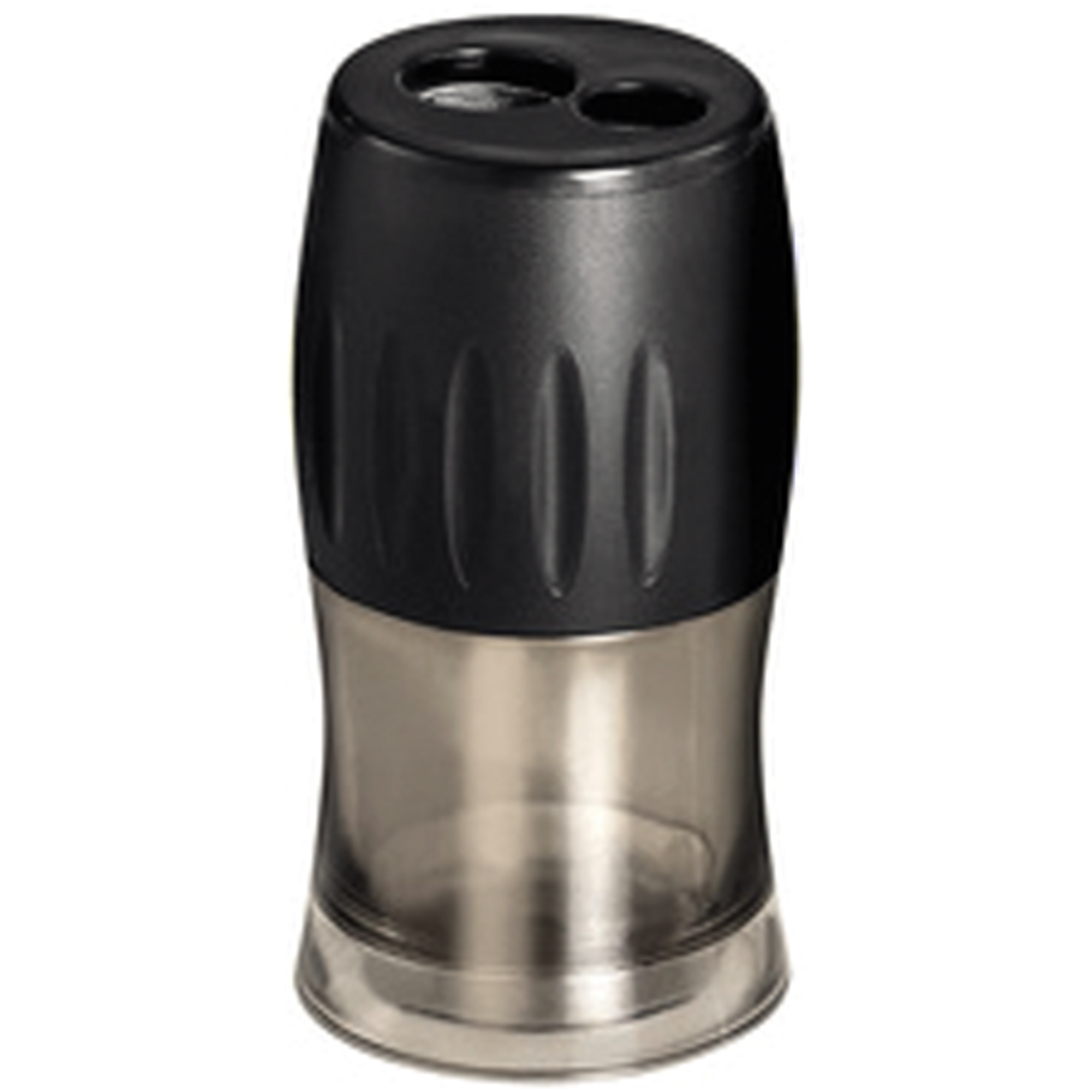 WONDAY Doppelspitzdose 8 und 11mm rund Material des Spitzers: Metall Material des Behälters: Kunststoff schwarz