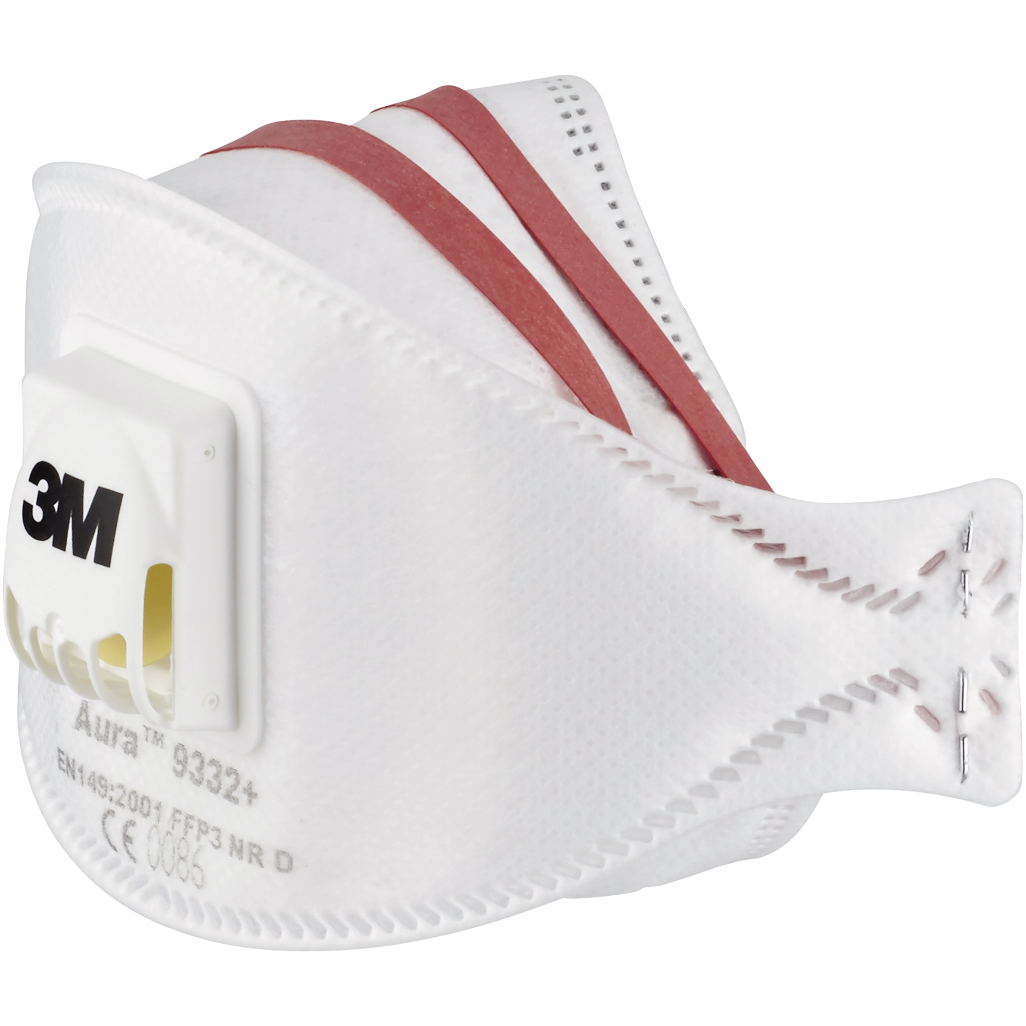 3M Atemschutzmaske Aura™ 9332+ Einweg FFP3 EN 149:2001 + A1:2009 2 St./Pack.